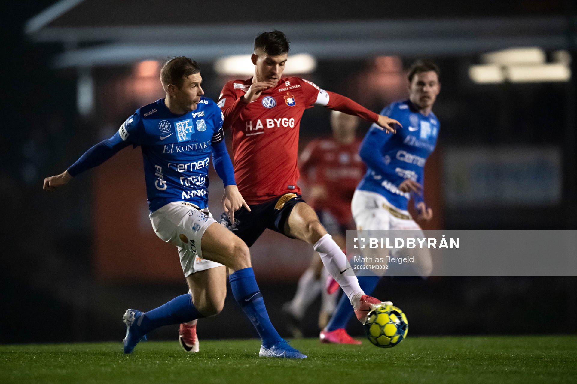 Norrbys Nicklas Savolainen och Örgrytes Daniel Paulson