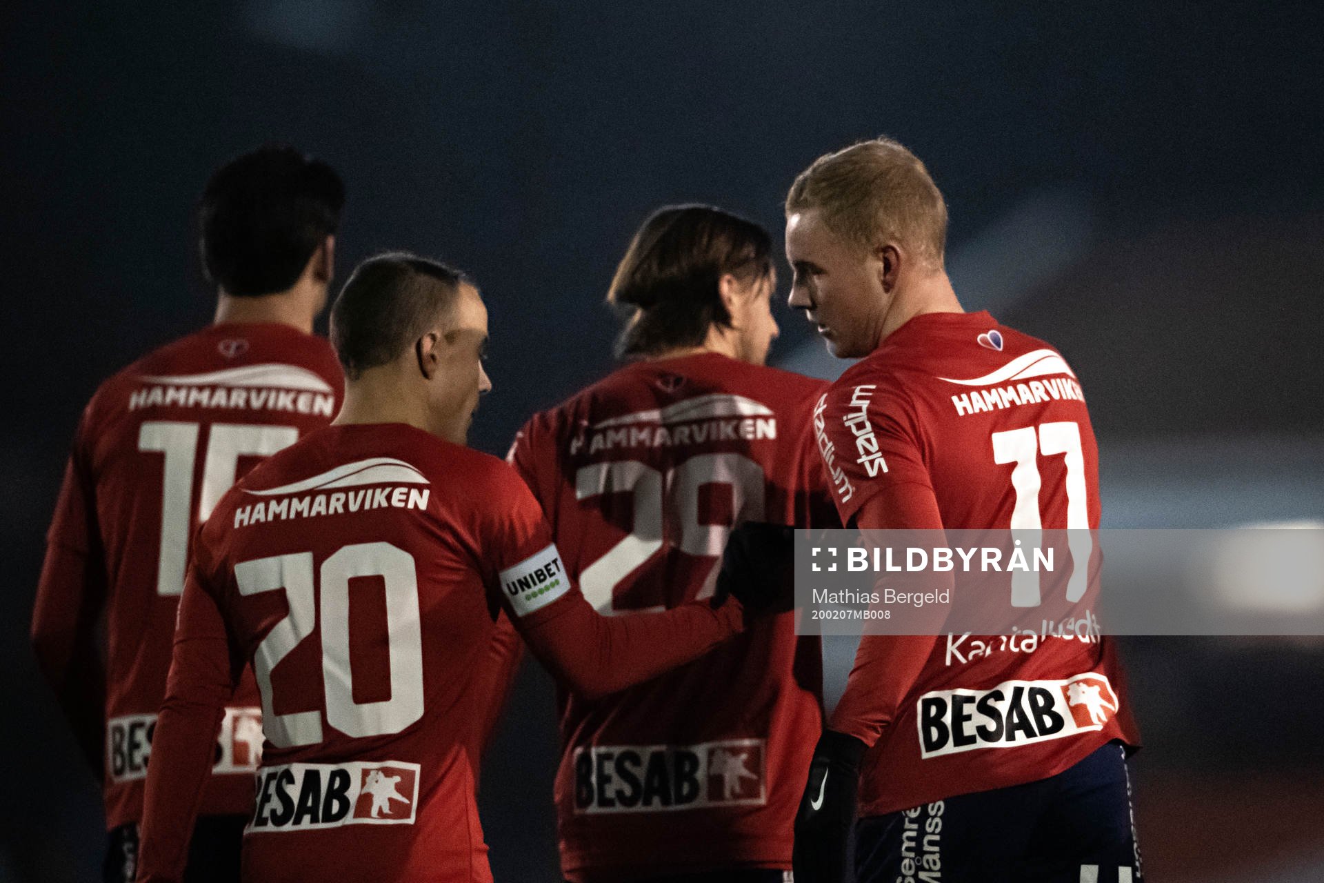Örgrytes Calle Wede och Adam Bergmark Wiberg jublar