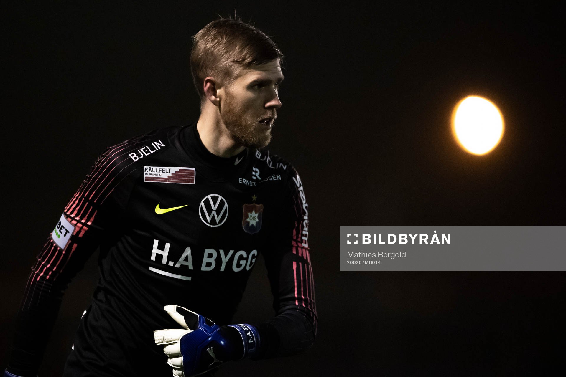 Örgrytes målvakt Fredrik Andersson