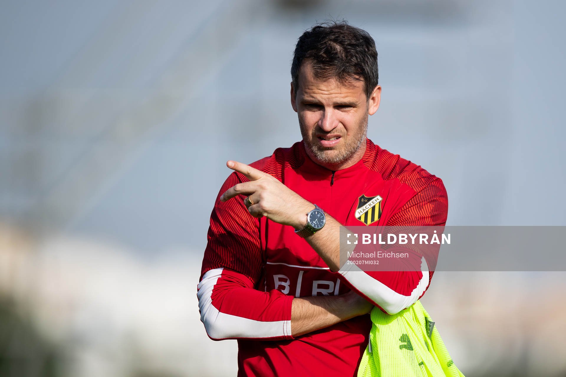 Häckens assisterande tränare Robert Vilahamn