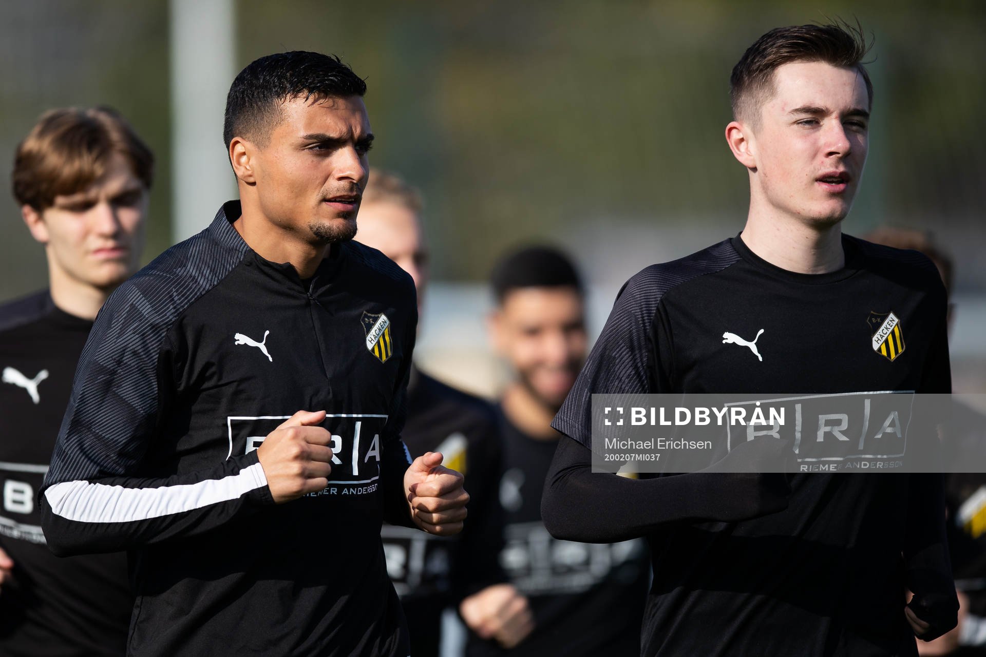 Häckens Ahmed Yasin och Patrik Wålemark