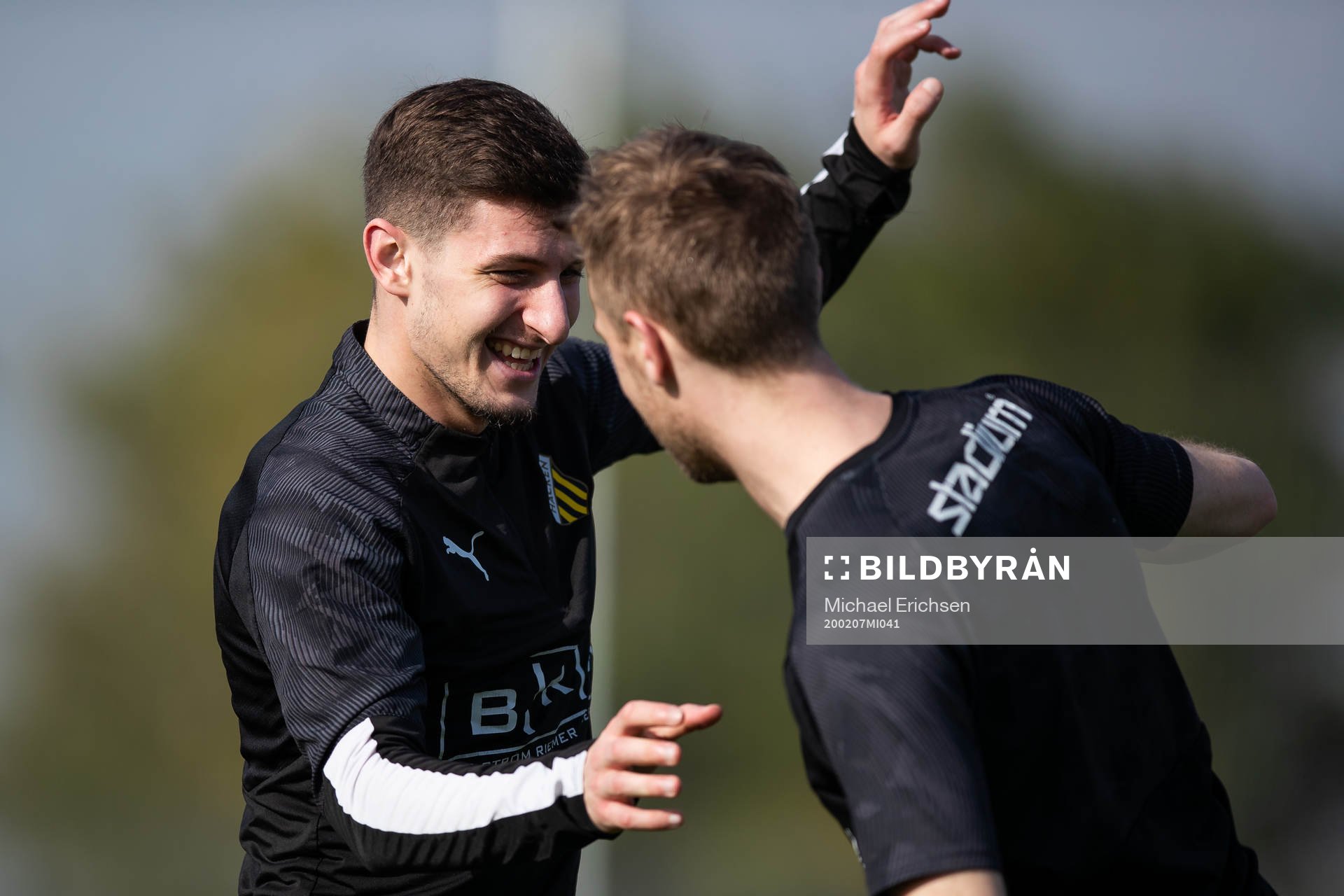 Häckens Adnan Maric och Rasmus Lindgren