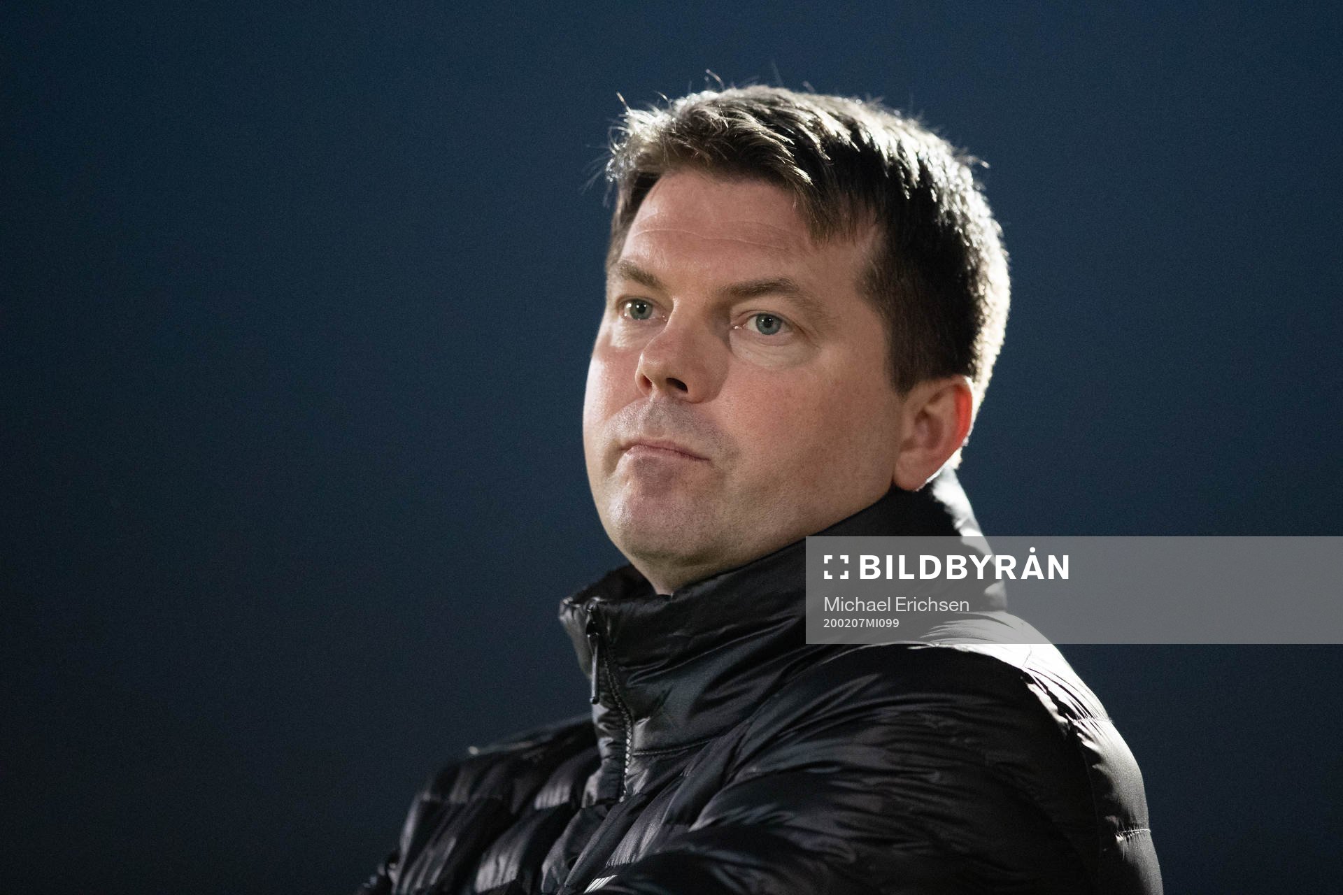Head coach Jens Gustafsson of Norrköping
