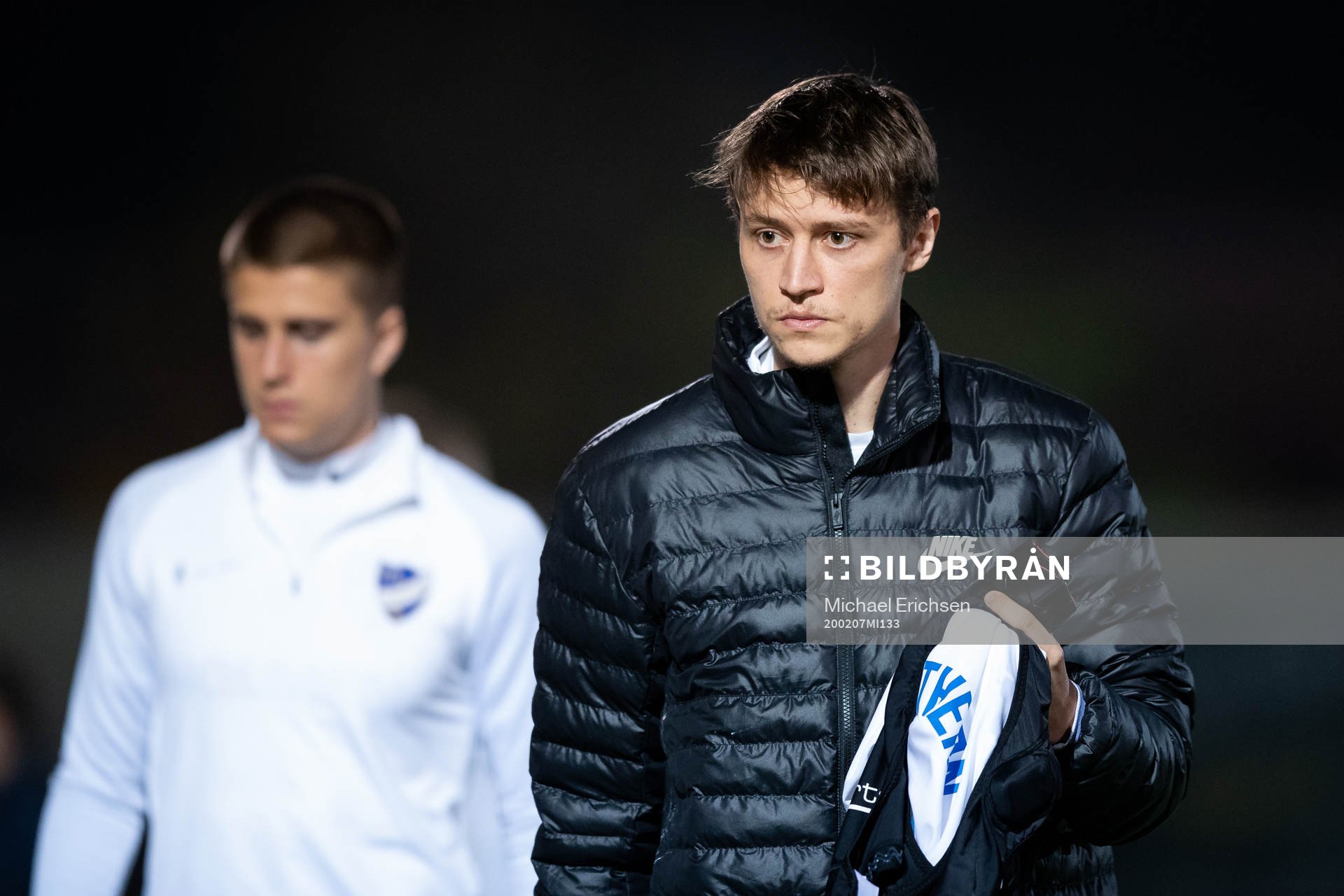 Simon Thern of Norrköping prior to The Atlantic Cup match
