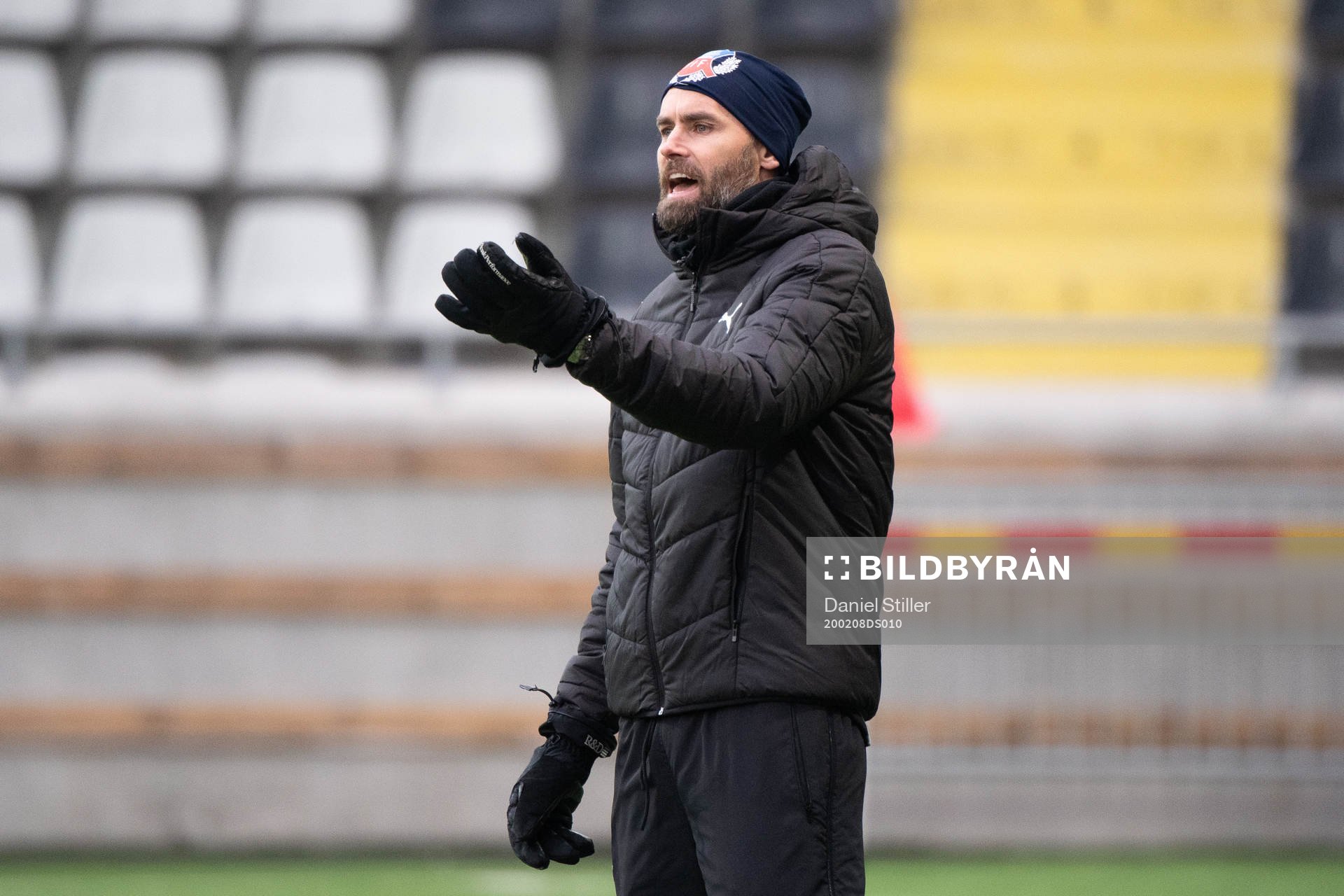 Helsingborgs tränare Olof Mellberg