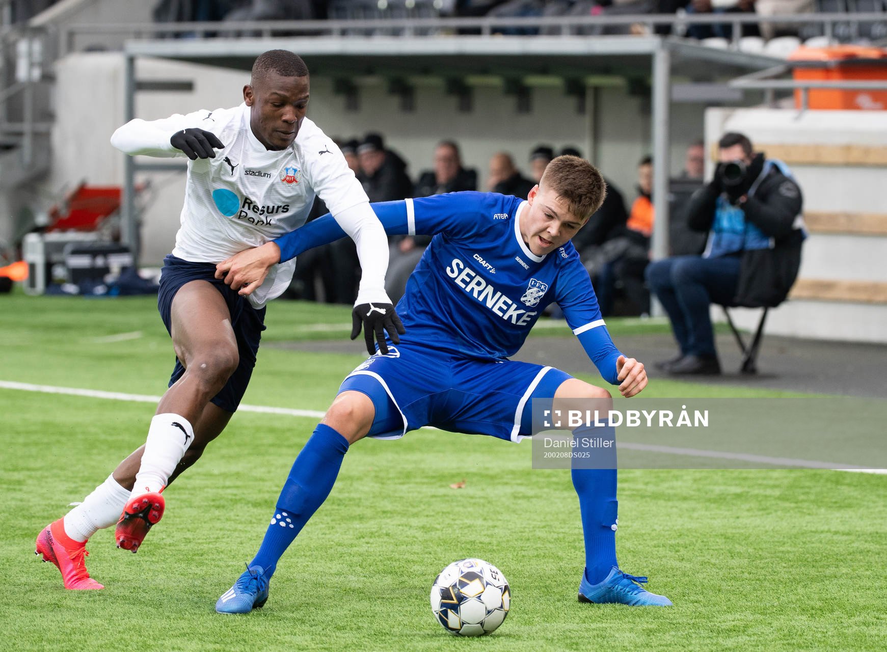 Helsingborgs Alhaji Gero och IFK Göteborgs Emil Holm