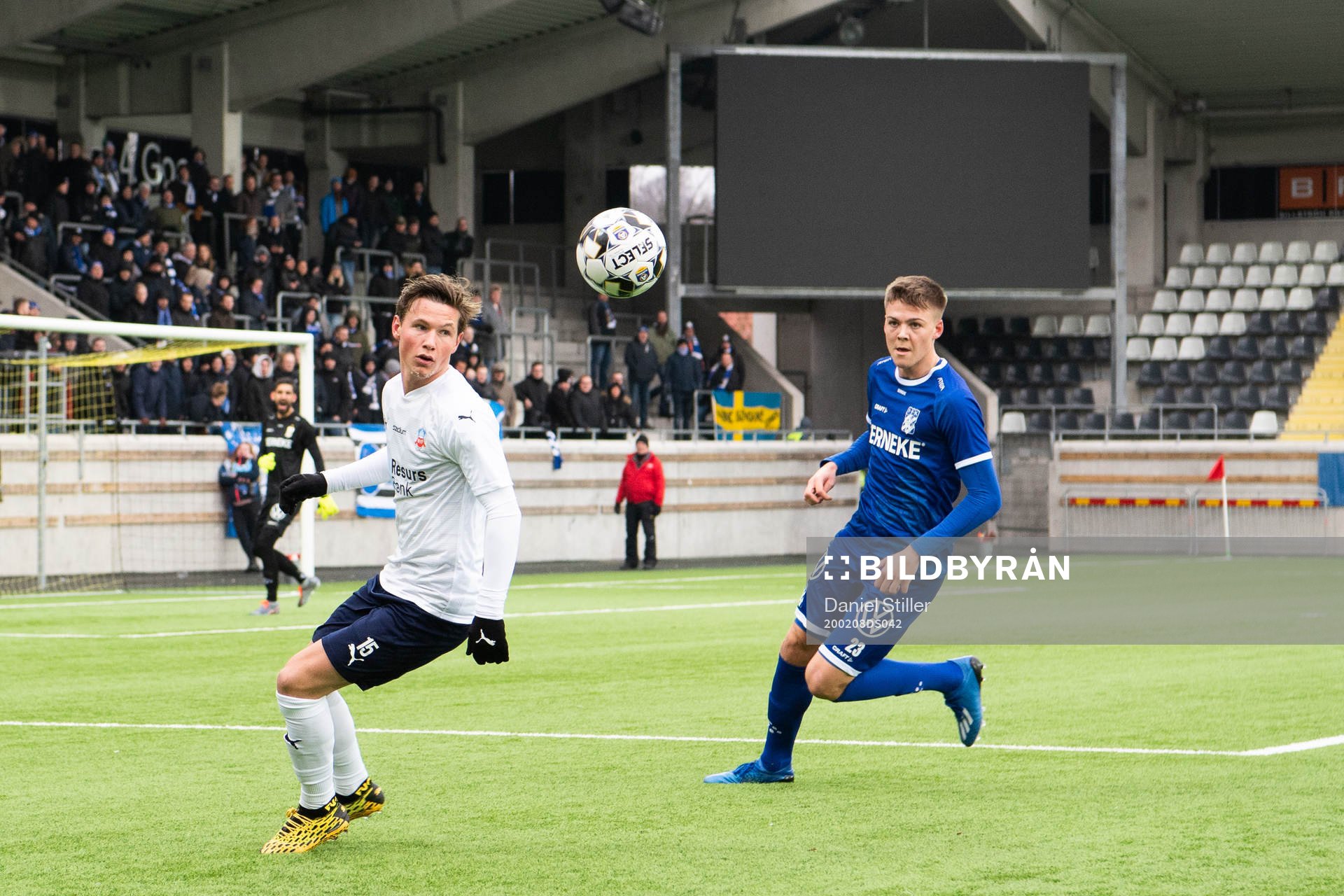 Helsingborgs Max Svensson och IFK Göteborgs Emil Holm