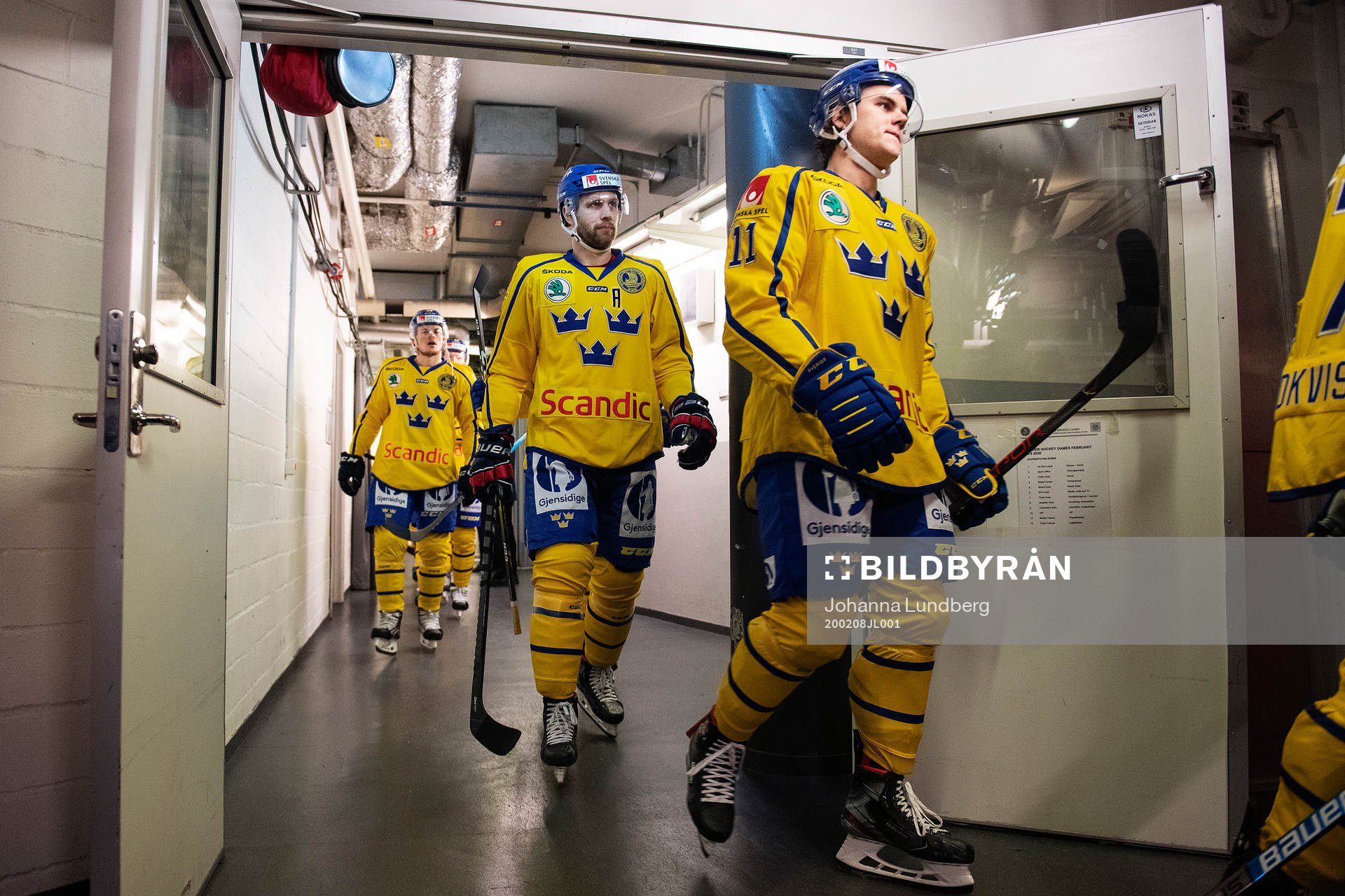 Samuel Fagemo and Arvid Lundberg of Sweden