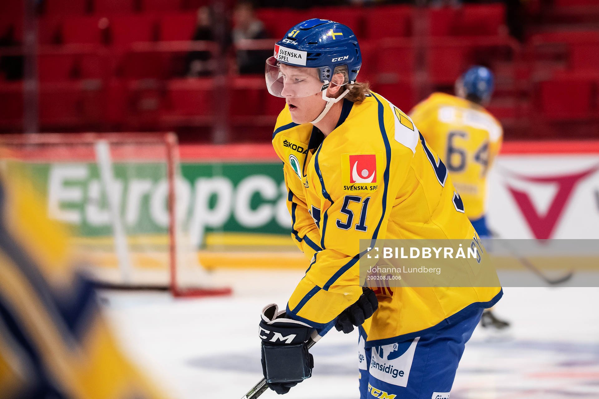 Emil Sylvegård of Sweden