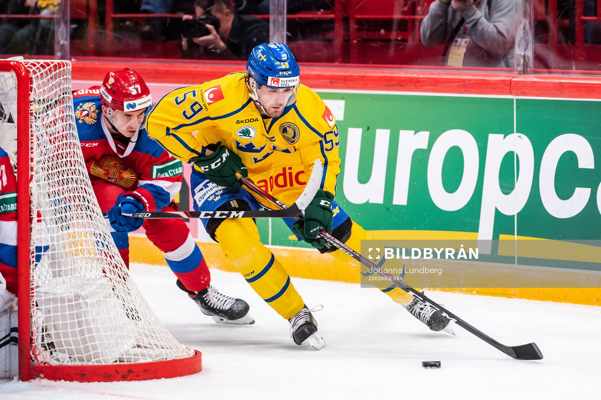 Linus Johansson of Sweden