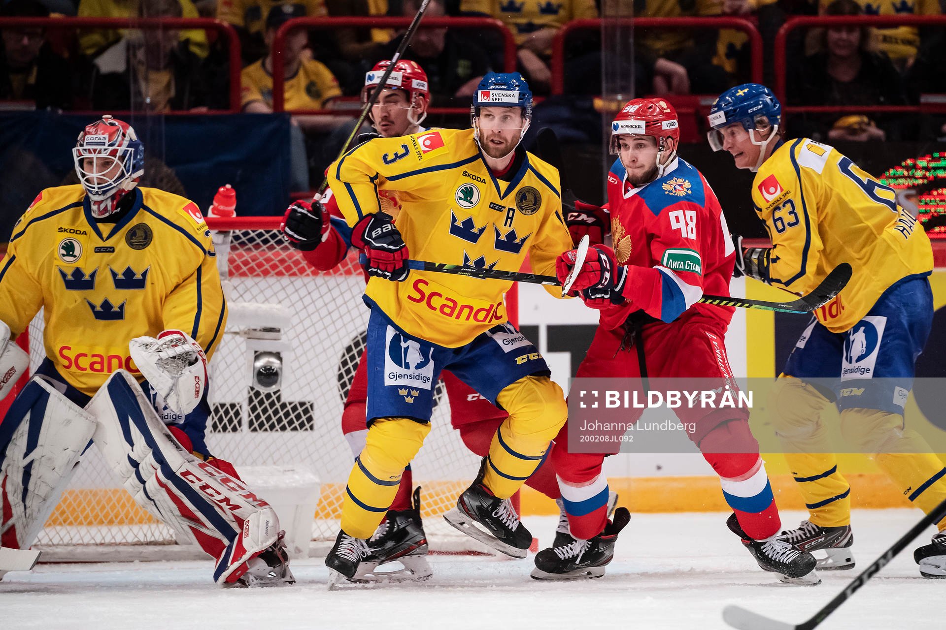 Klas Dahlbeck of Sweden and Maxim Mamin of Russia