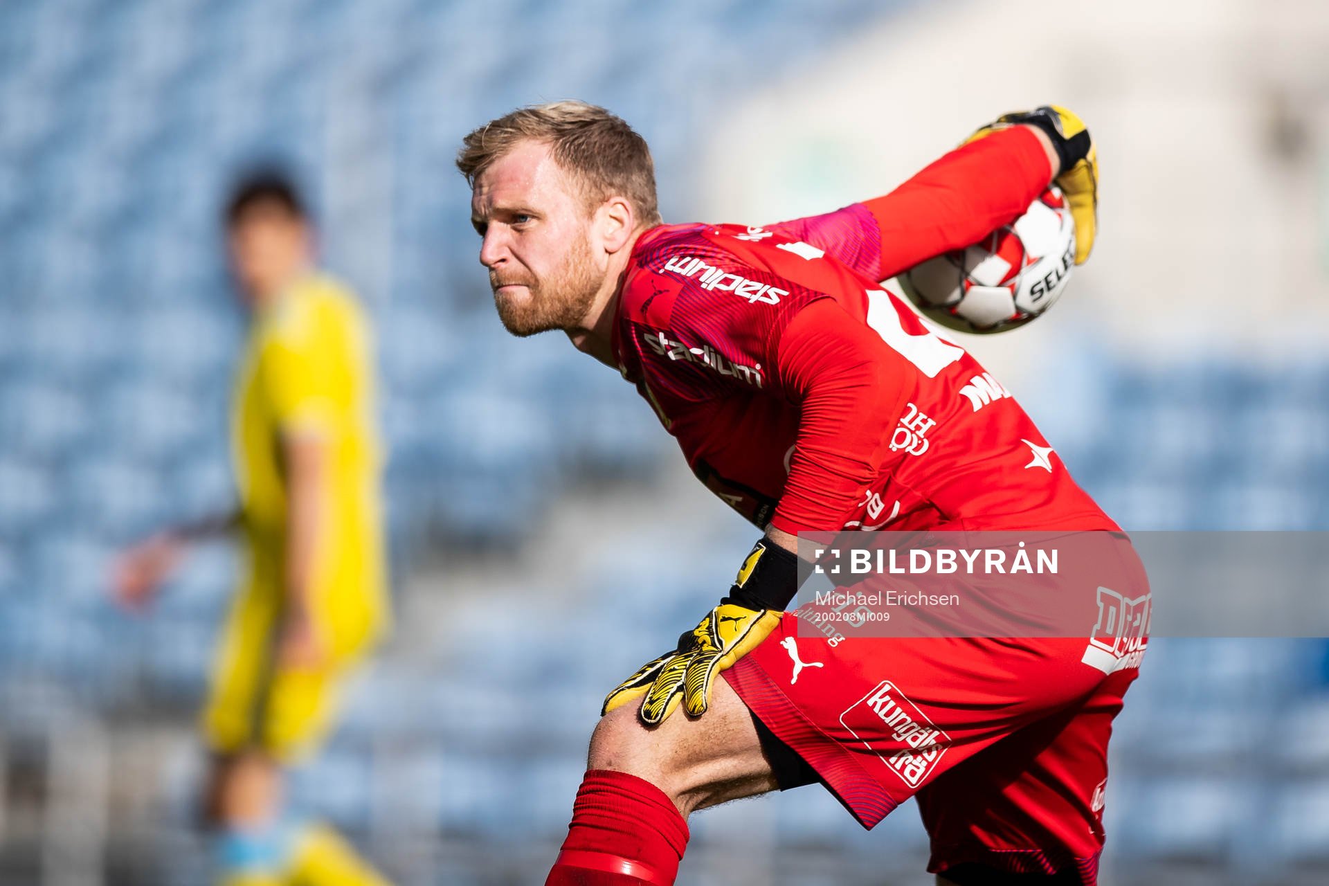 Goalkeeper Peter Abrahamsson of Häcken