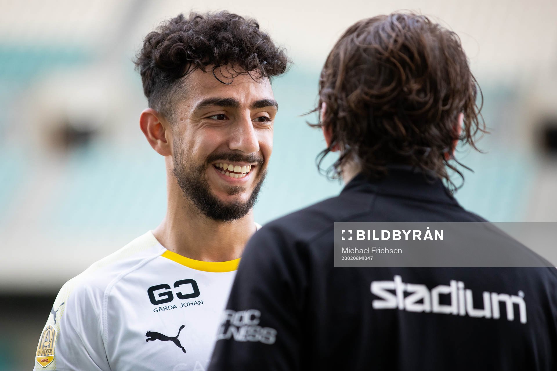 Daleho Irandust and Erik Friberg of Häcken