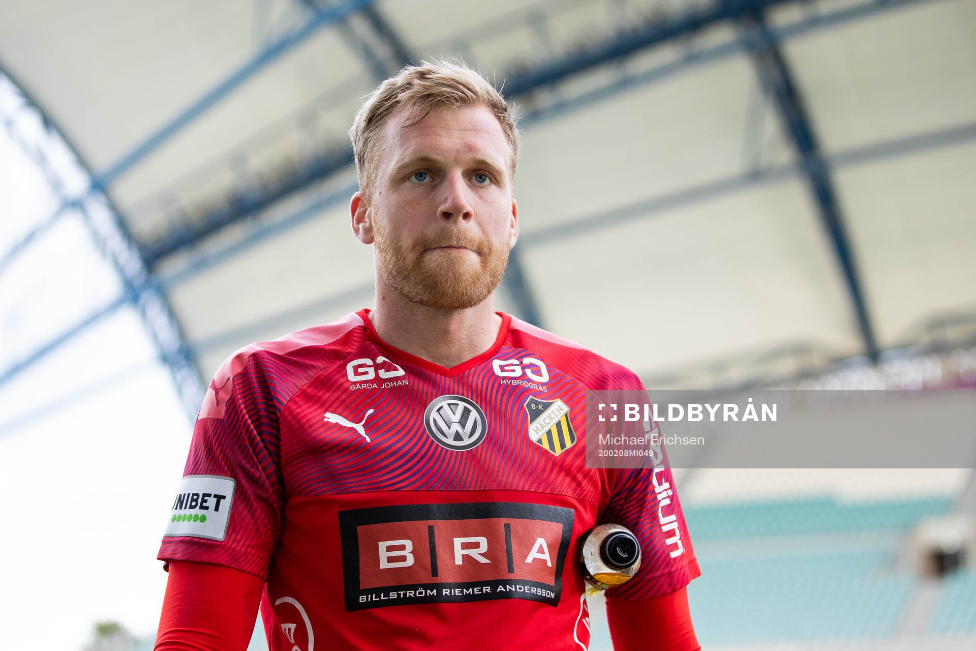 Goalkeeper Peter Abrahamsson of Häcken