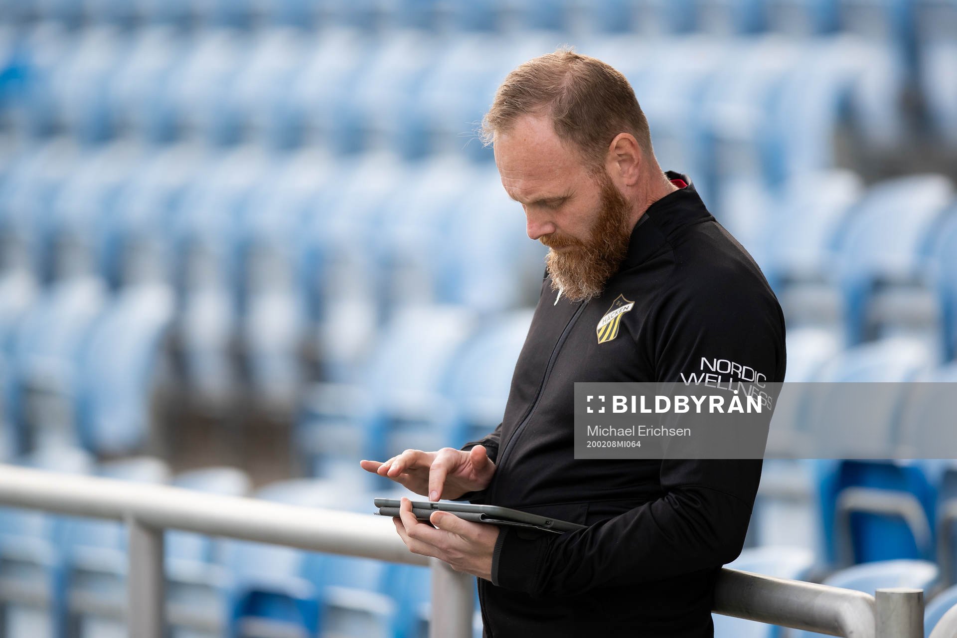 Nicklas Möller physical trainer of Häcken