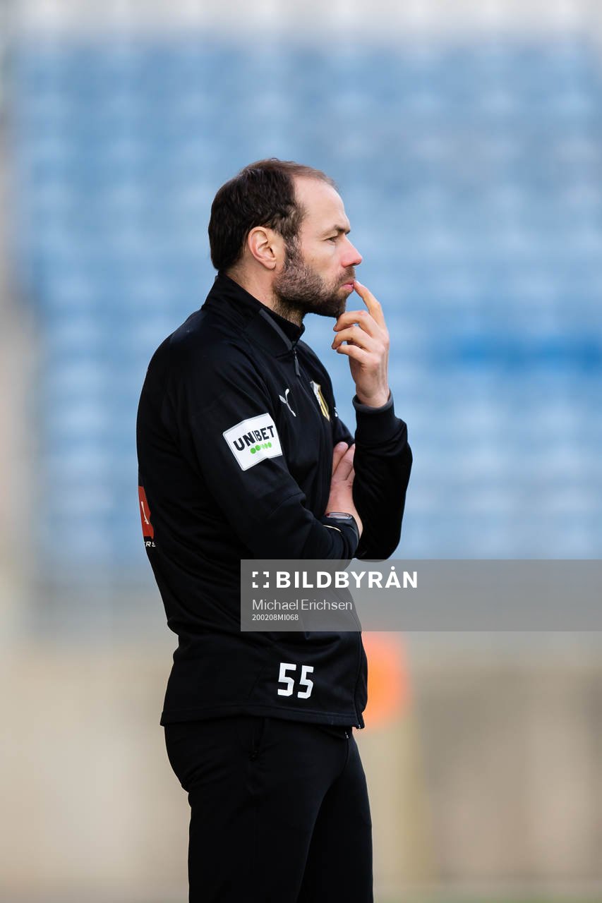 Head coach Andreas Alm of Häcken
