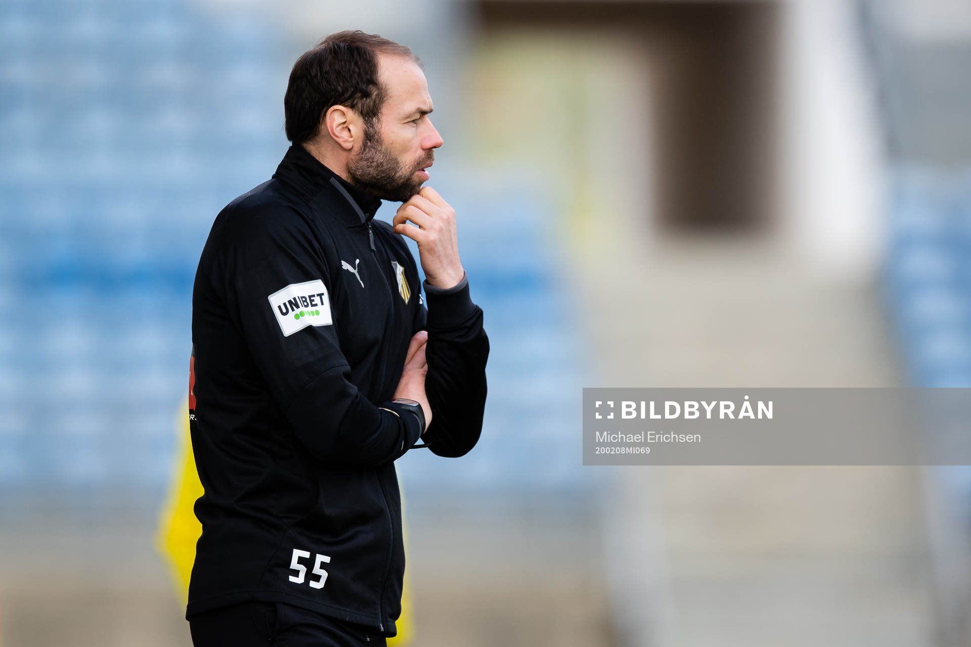 Head coach Andreas Alm of Häcken