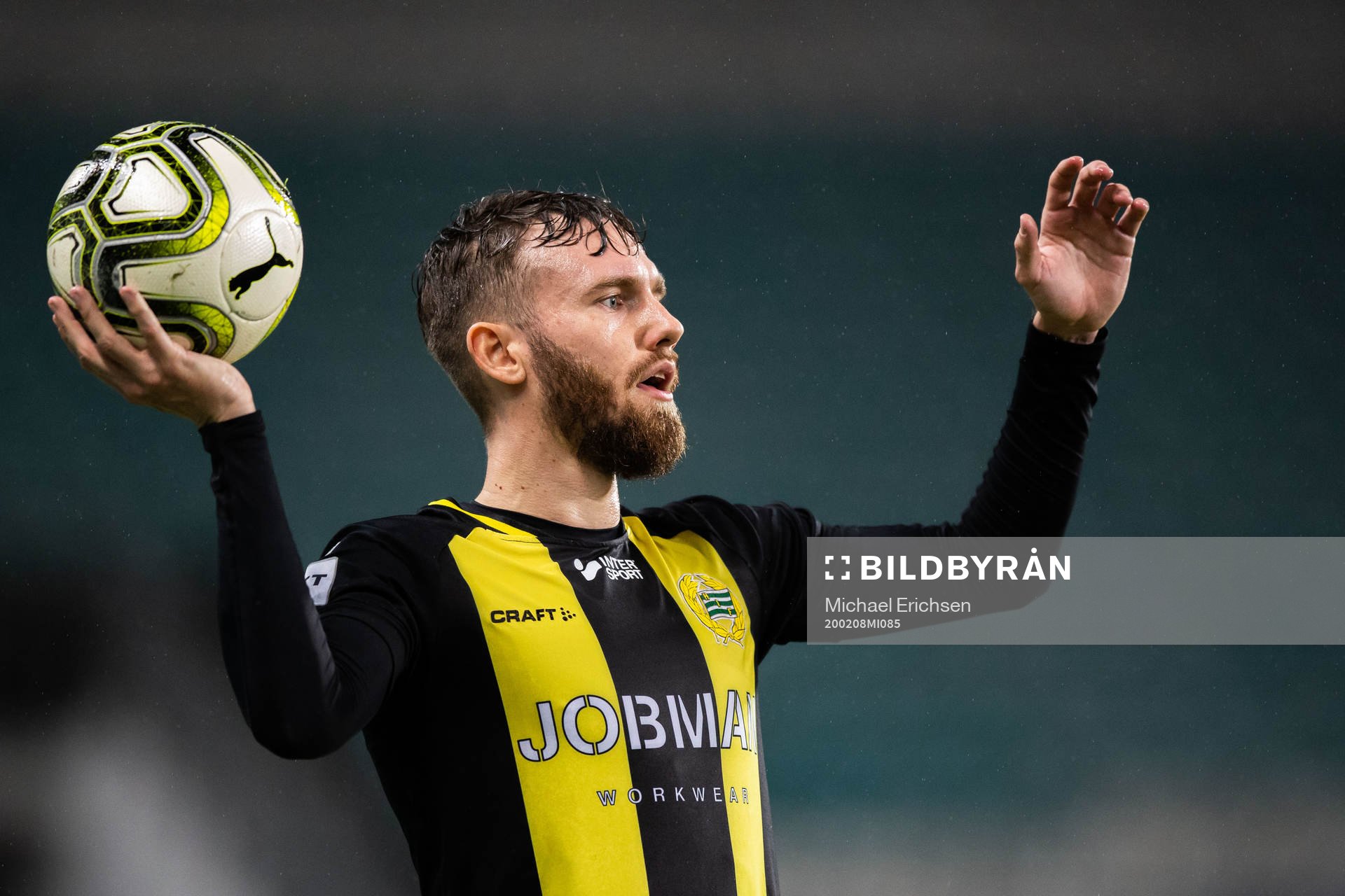 Simon Sandberg of Hammarby