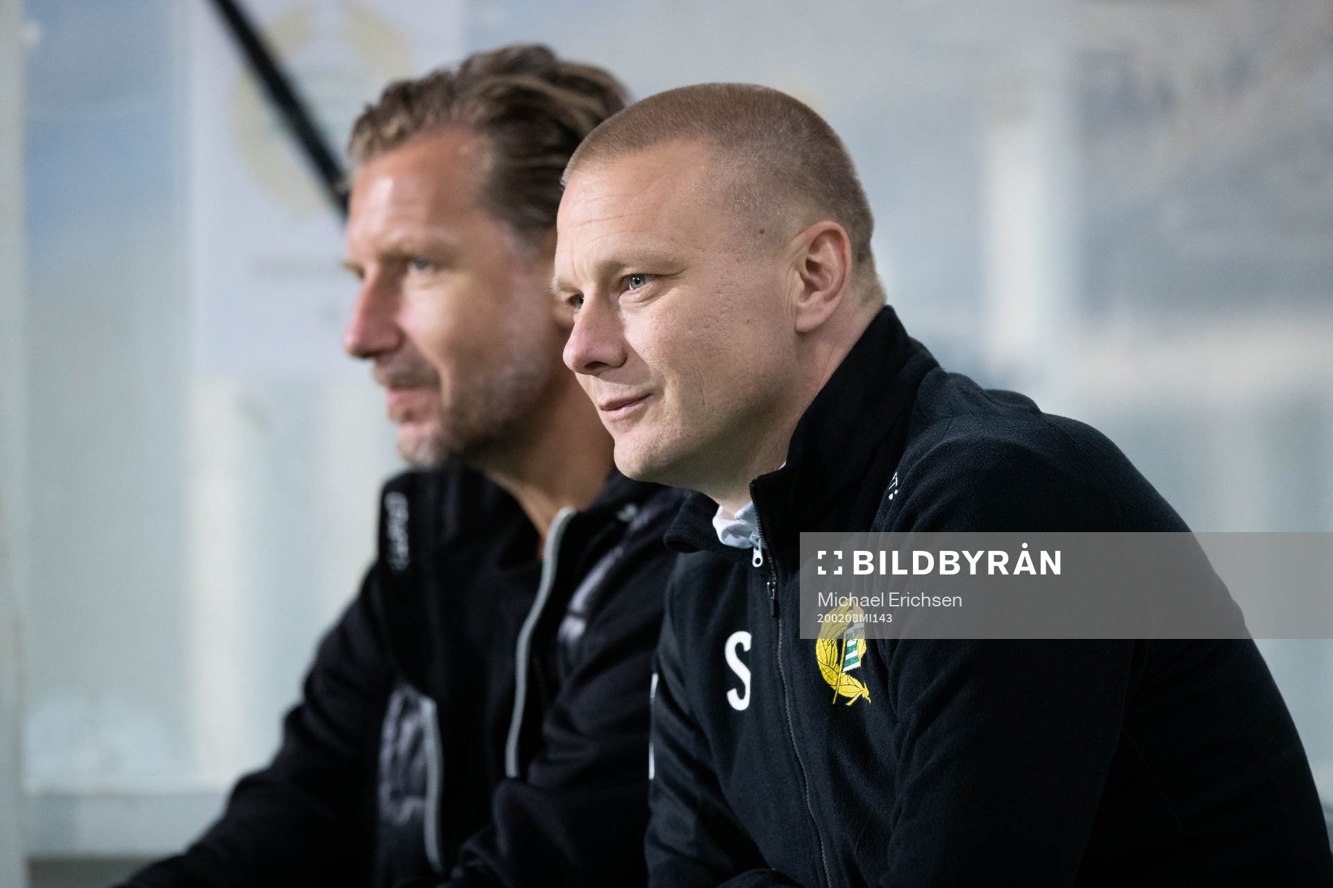 Head coach Stefan Billborn of Hammarby prior to the