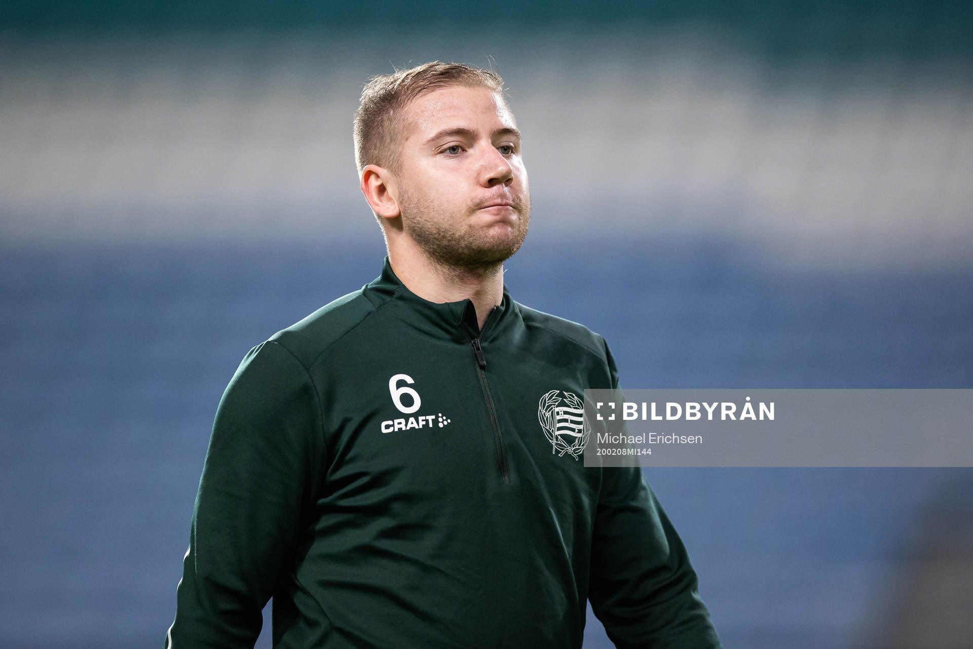 Darijan Bojanic of Hammarby prior to the friendly match
