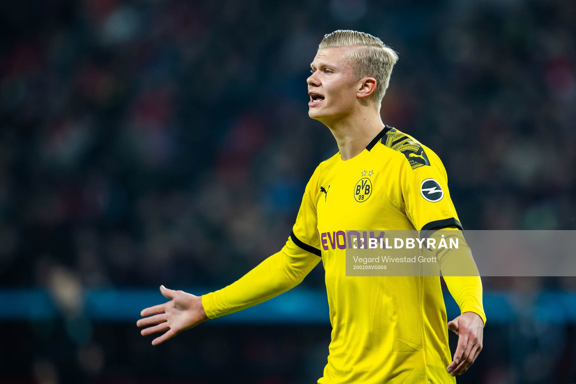Erling Braut Haaland of Borussia Dortmund