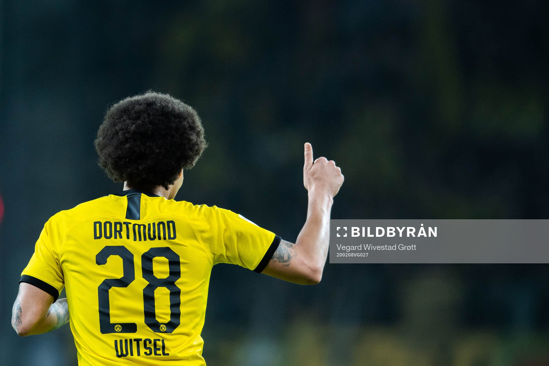 Axel Witsel of Borussia Dortmund