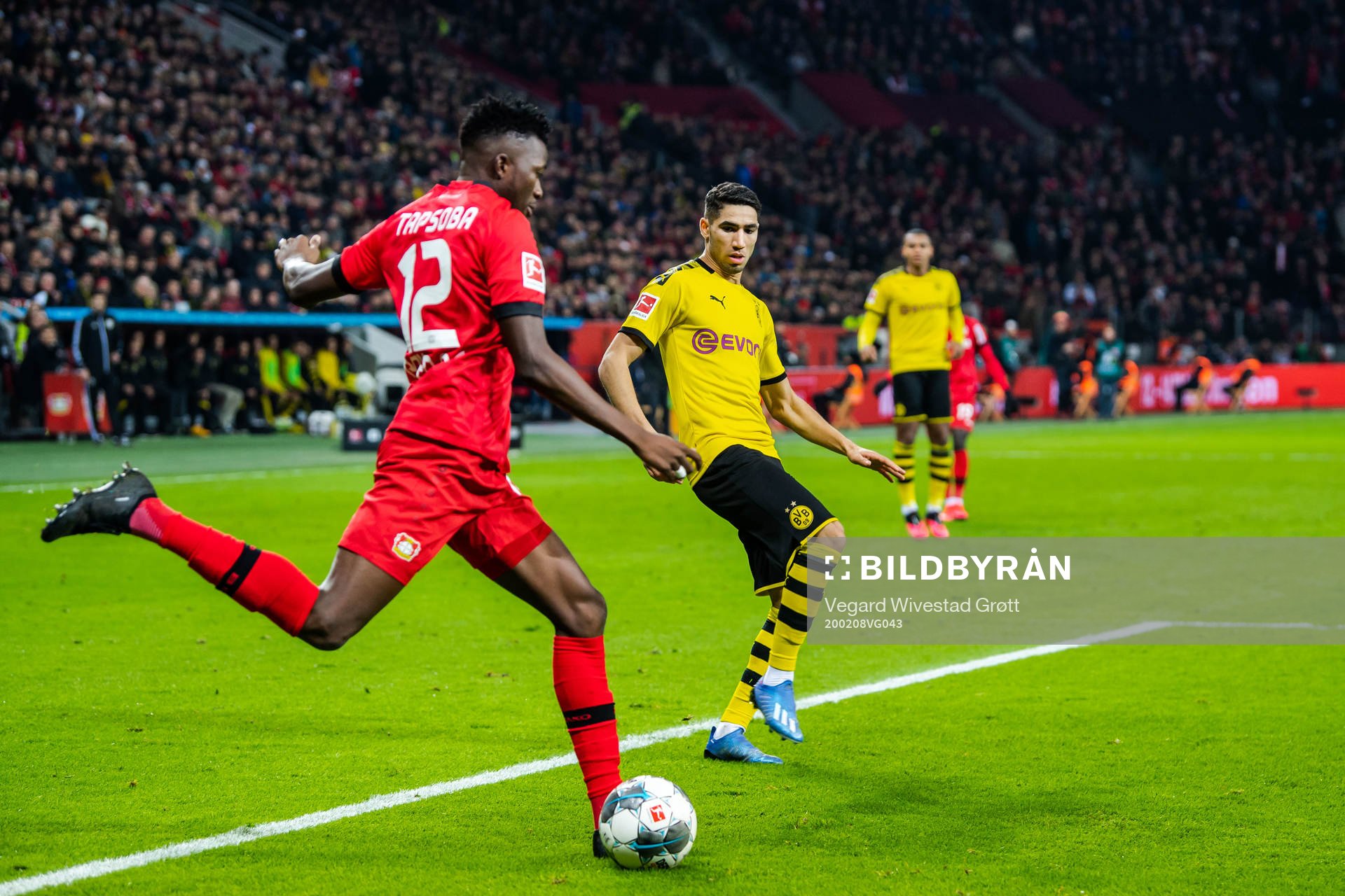 Achraf Hakimi of Borussia Dortmund
