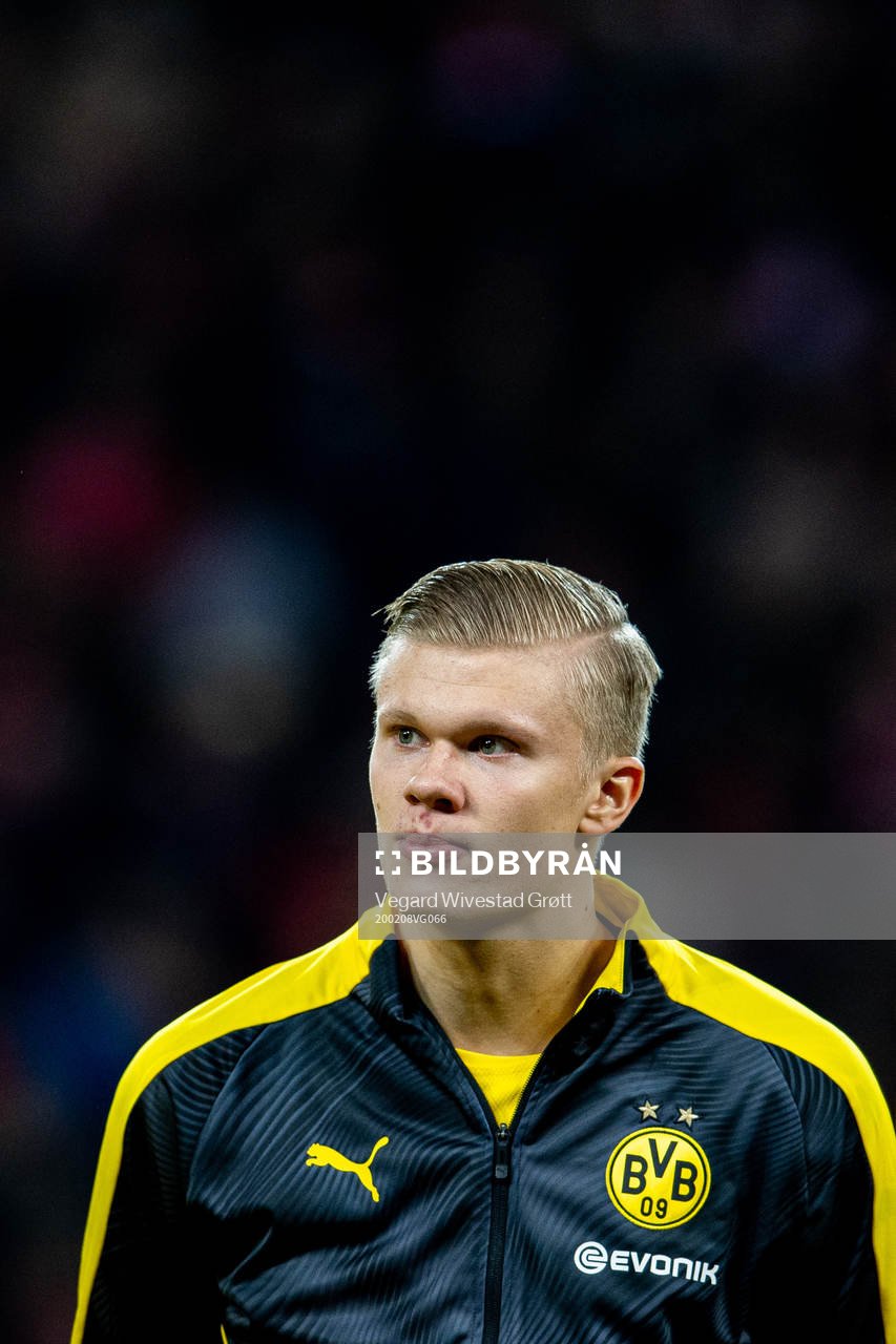 Erling Braut Haaland of Borussia Dortmund