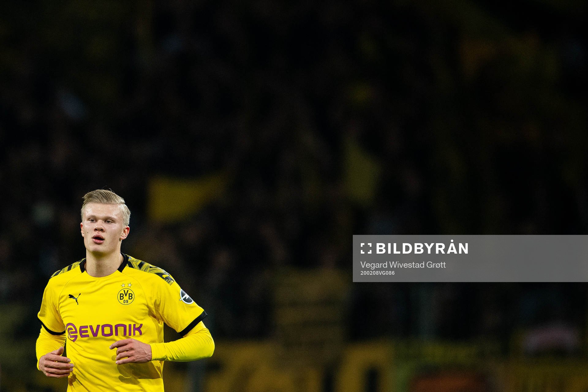 Erling Braut Haaland of Borussia Dortmund