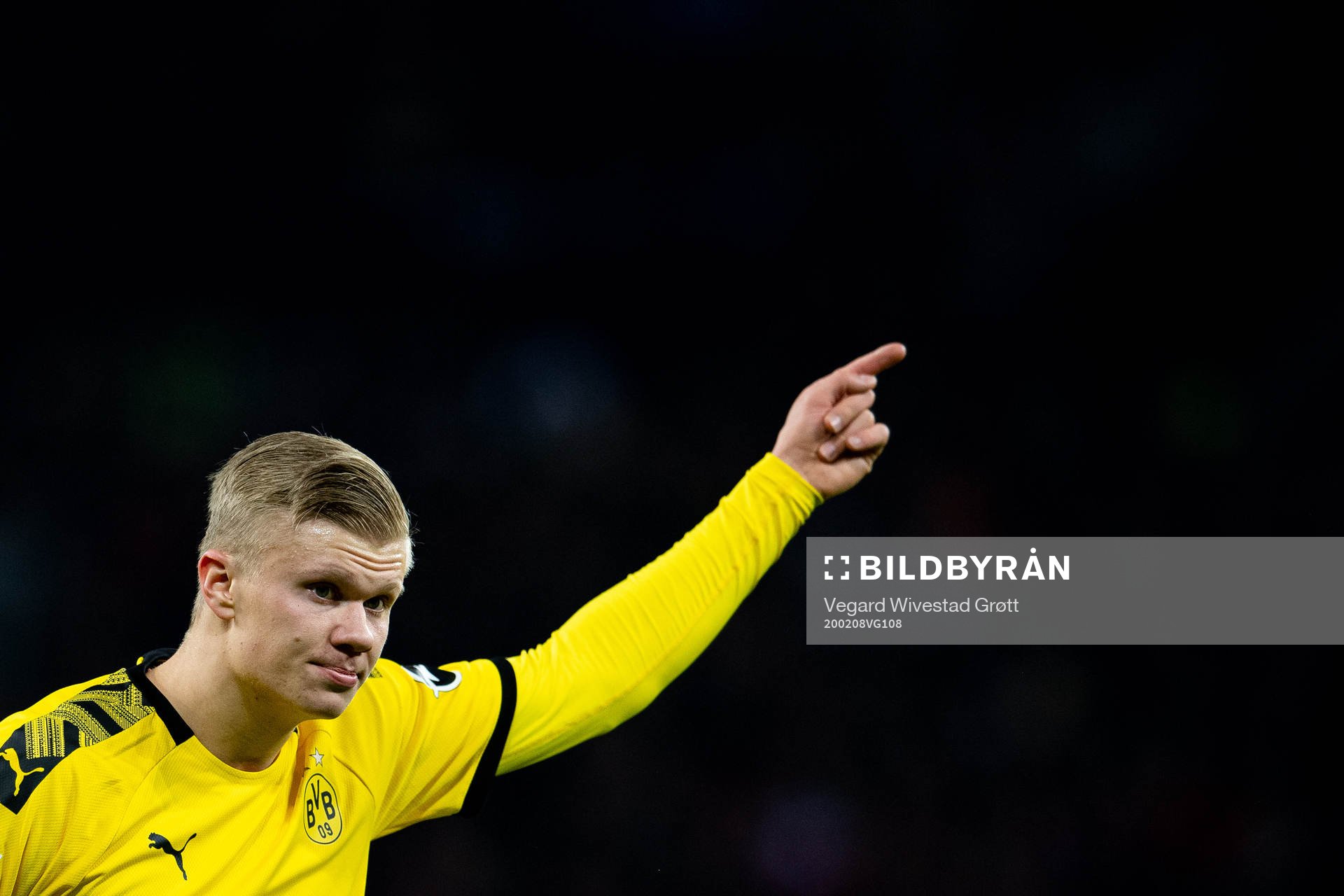 Erling Braut Haaland of Borussia Dortmund