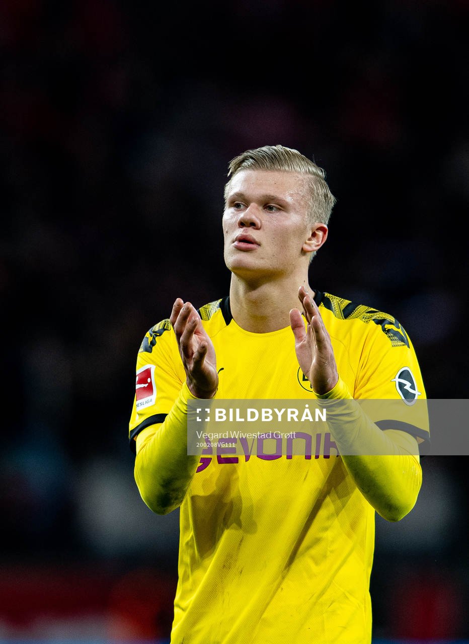 Erling Braut Haaland of Borussia Dortmund