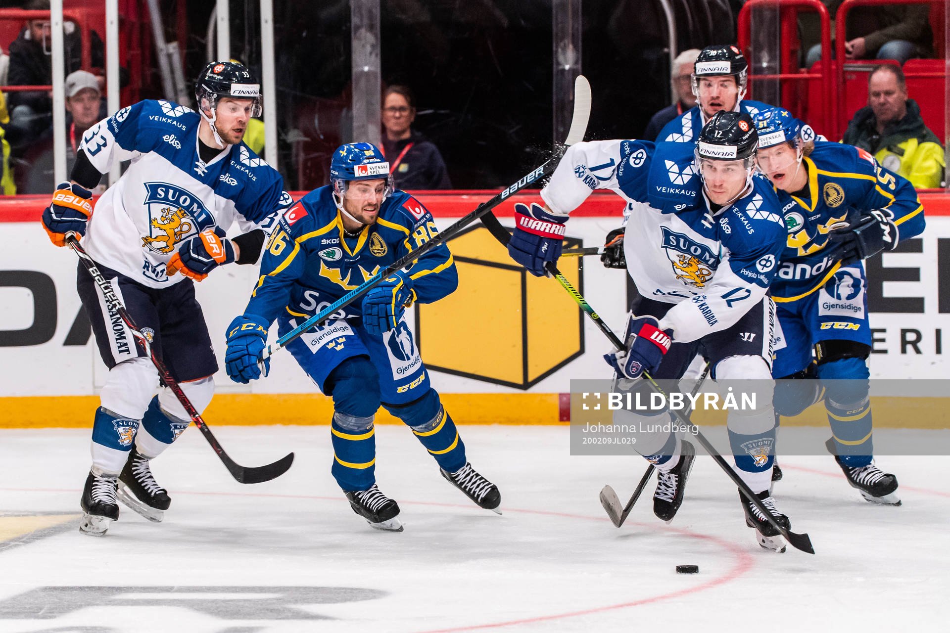 Mathias Bromé and Emil Sylvegård of Sweden against