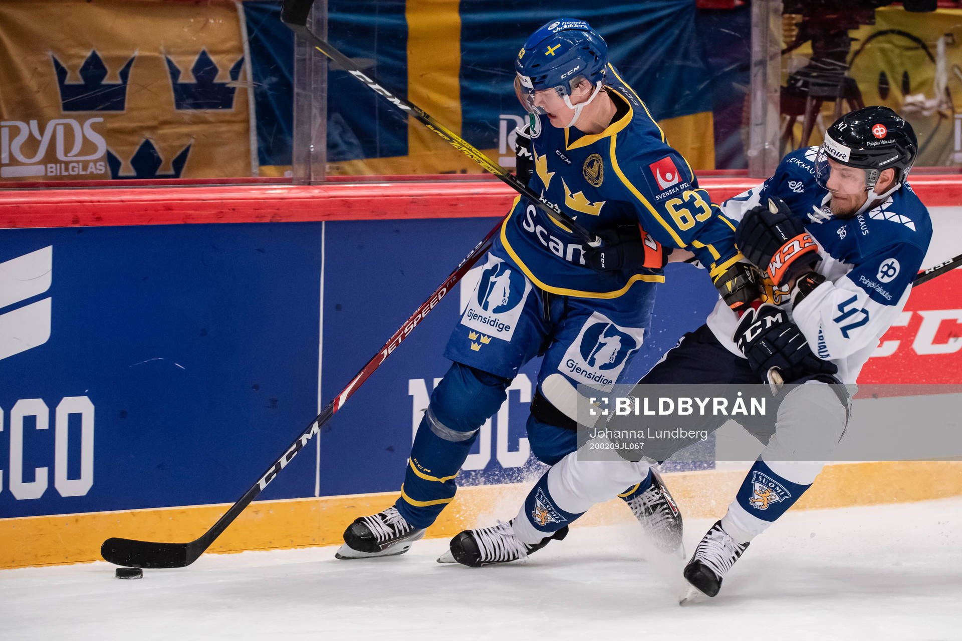 Fredrik Händemark of Sweden and Ilari Melart of Finland