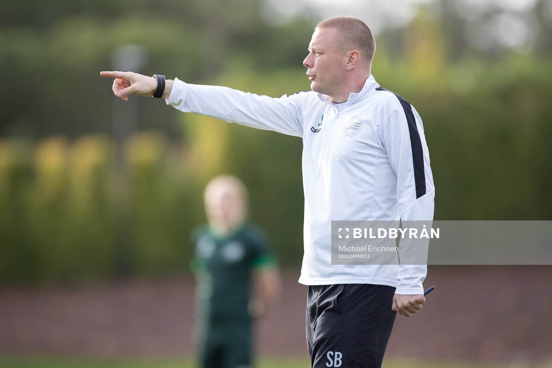 Hammarbys tränare Stefan Billborn