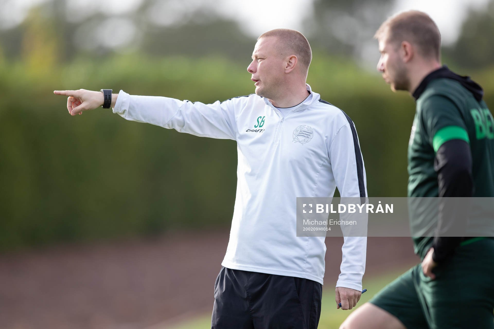 Hammarbys tränare Stefan Billborn