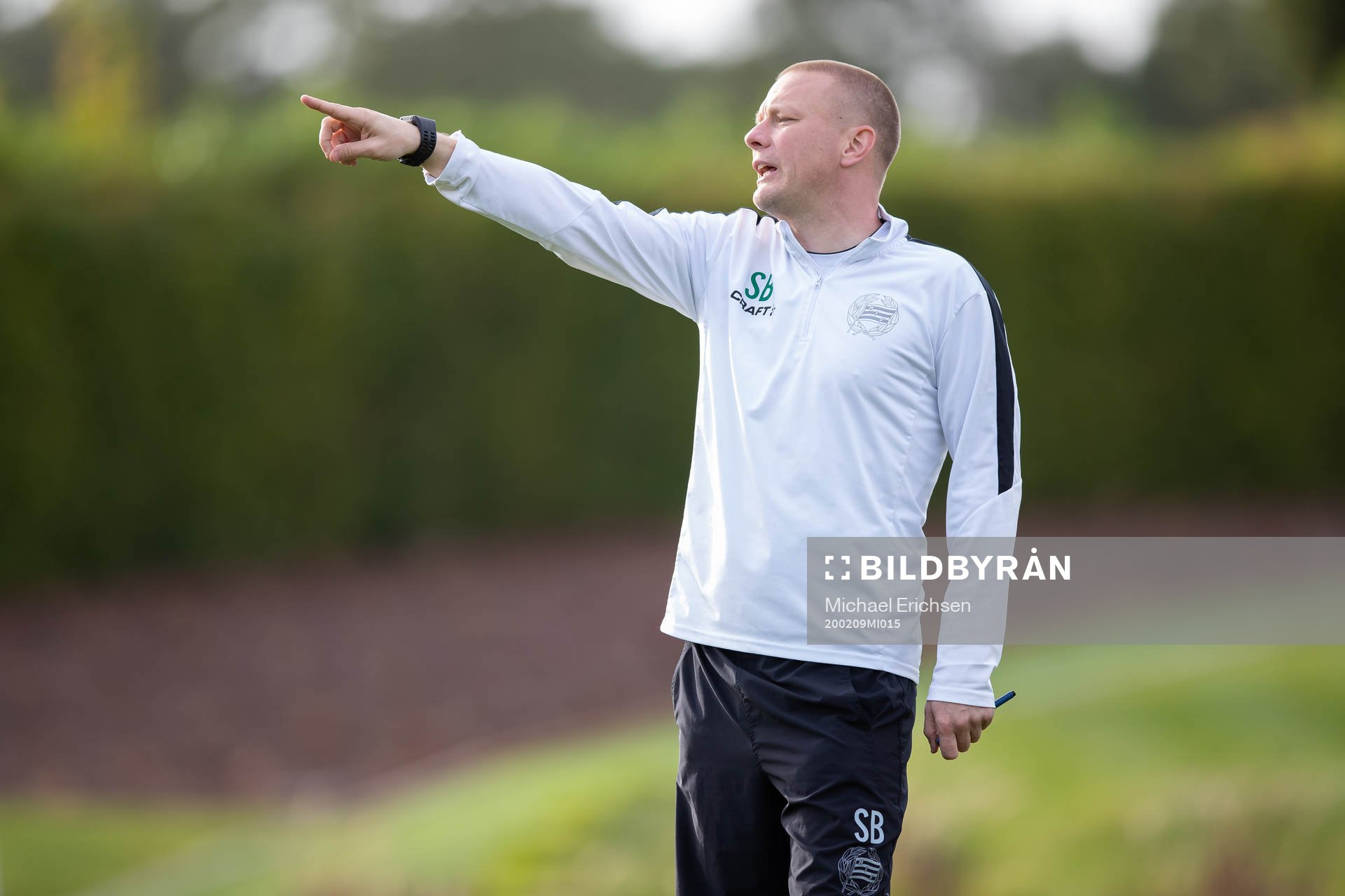 Hammarbys tränare Stefan Billborn