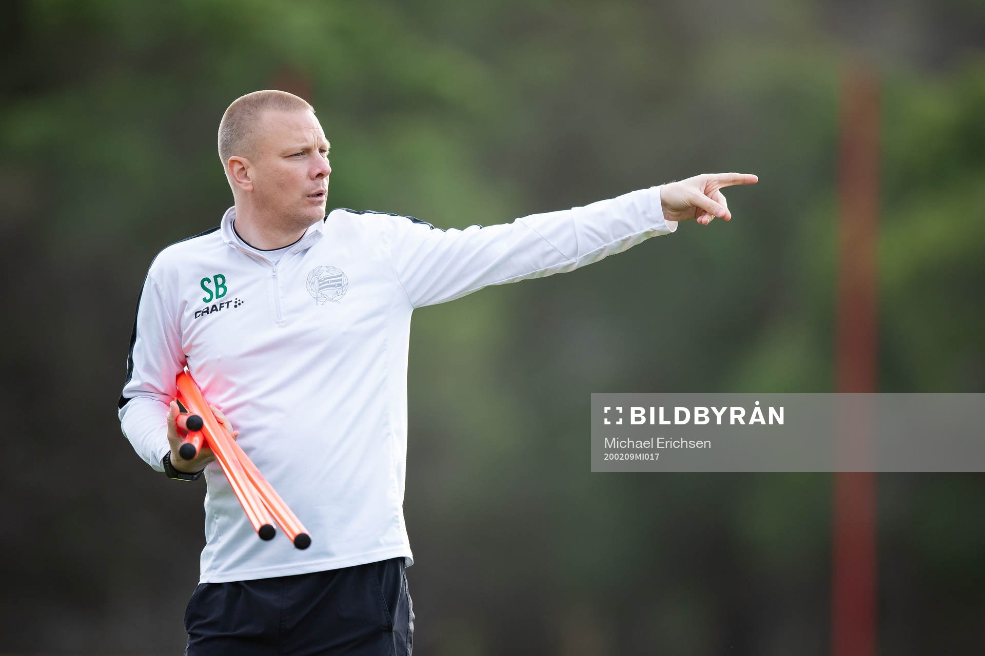 Hammarbys tränare Stefan Billborn