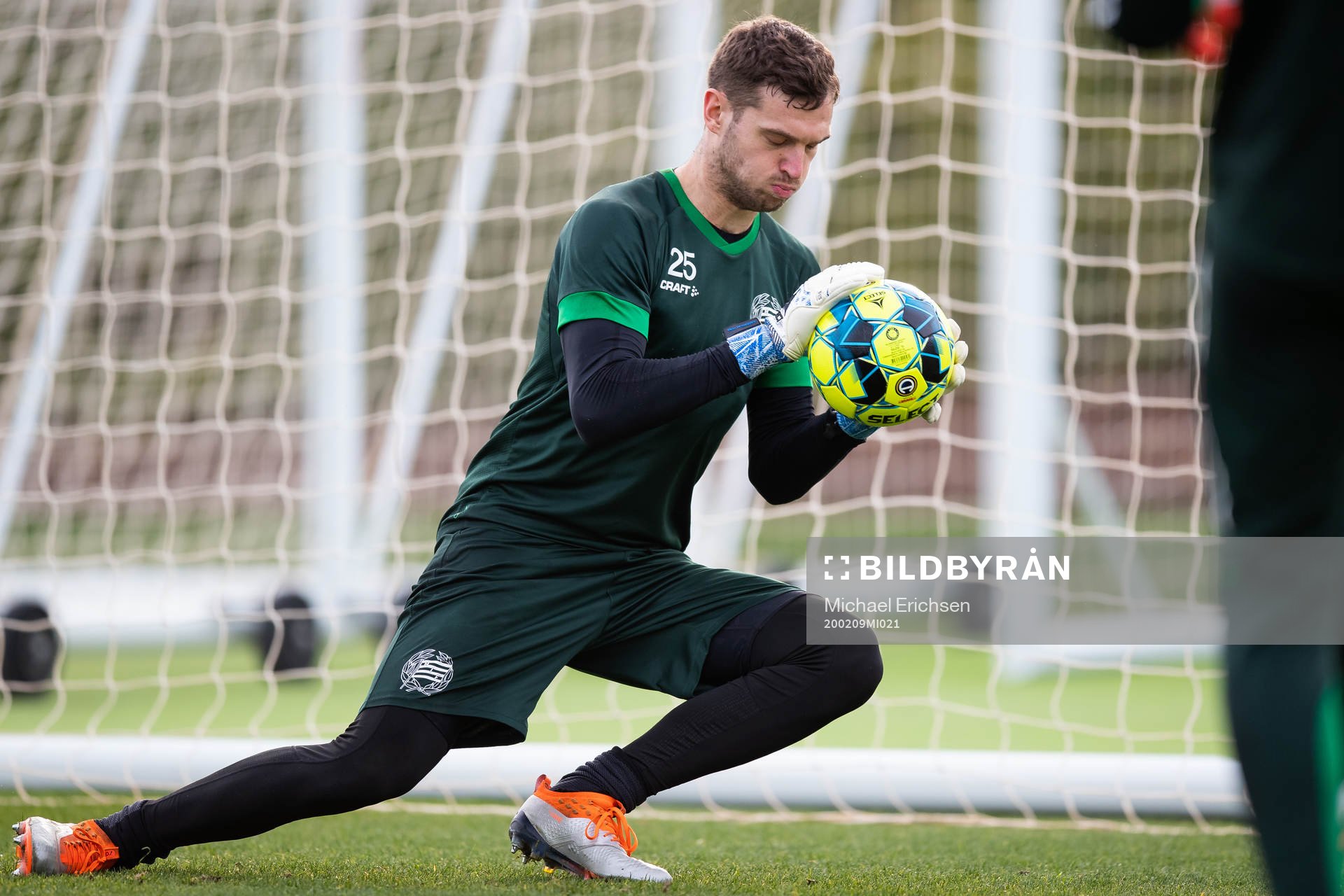Hammarbys målvakt Davor Blazevic