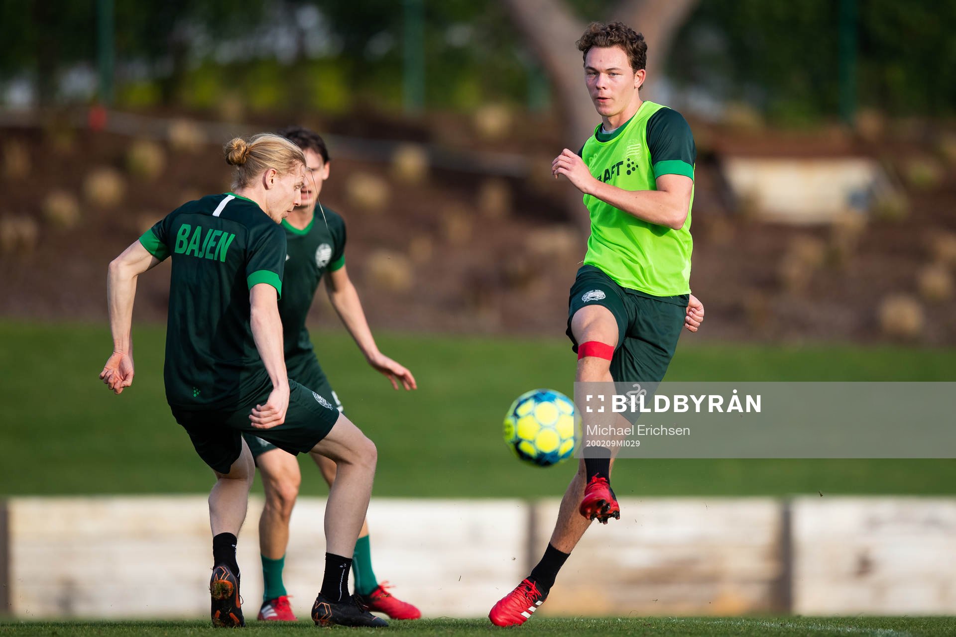 Hammarbys Gustav Ludwigson och Kalle Björklund