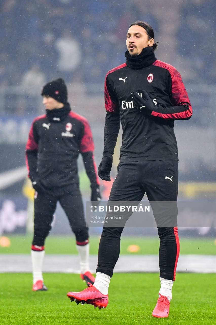 Zlatan Ibrahimovic of Milan