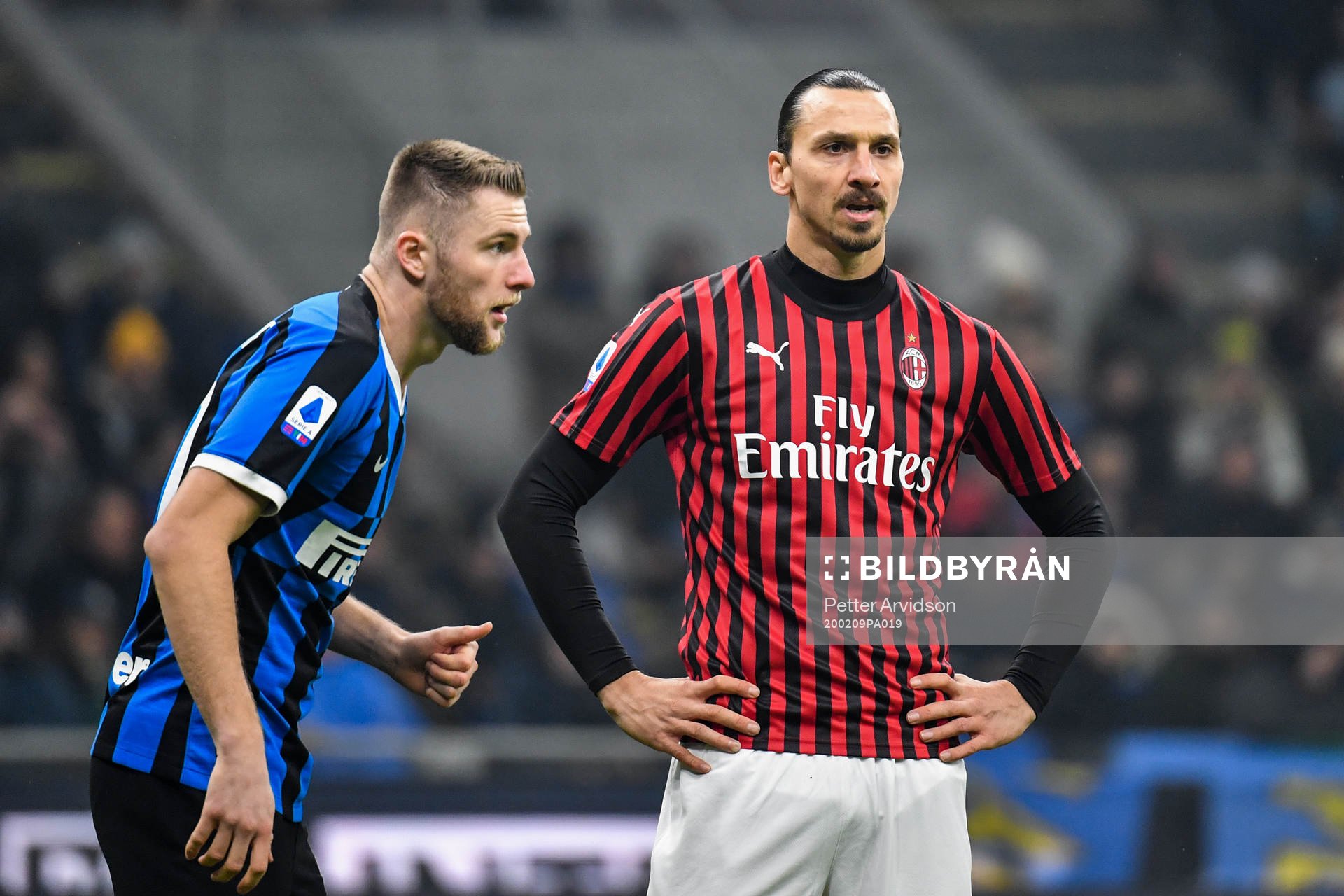 Zlatan Ibrahimovic of Milan