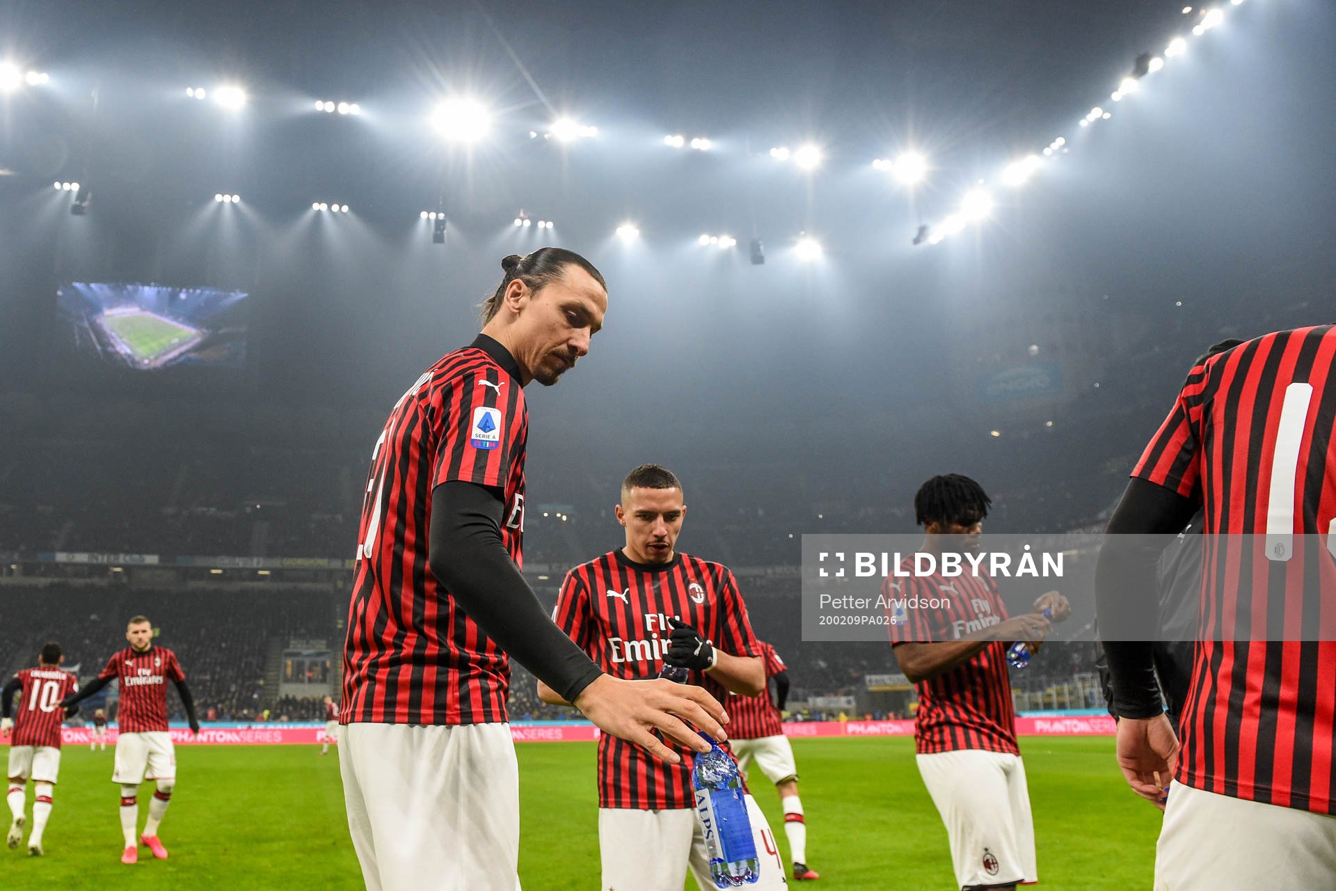 Zlatan Ibrahimovic of Milan