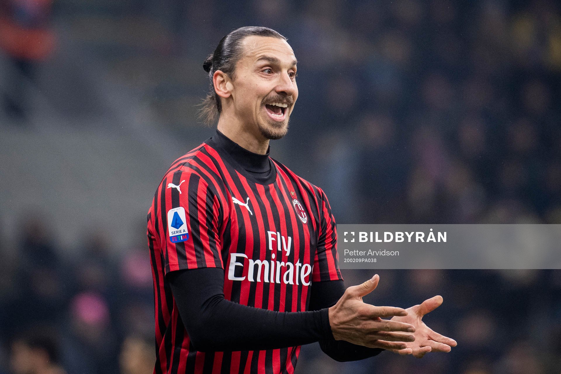 Zlatan Ibrahimovic of Milan