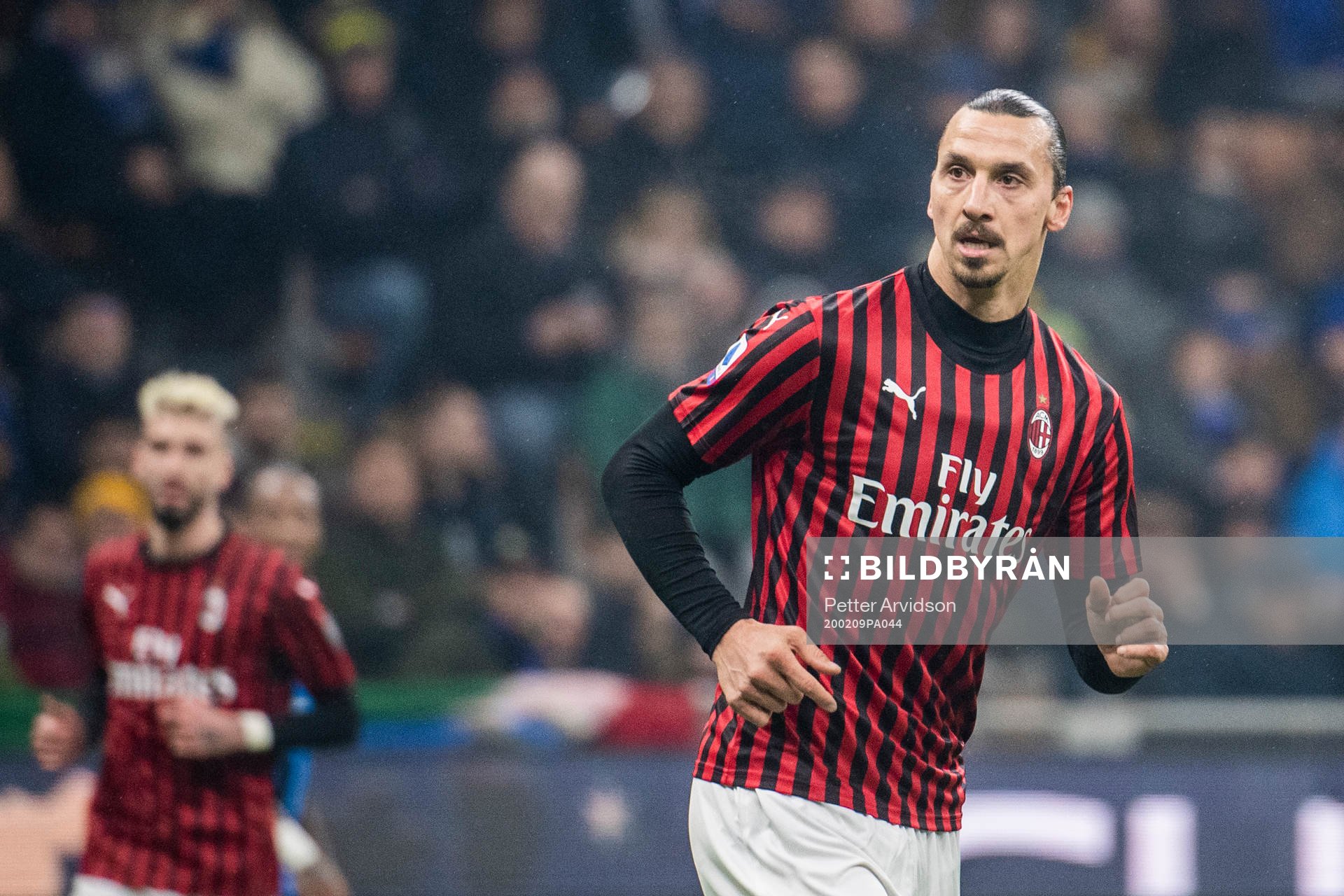 Zlatan Ibrahimovic of Milan