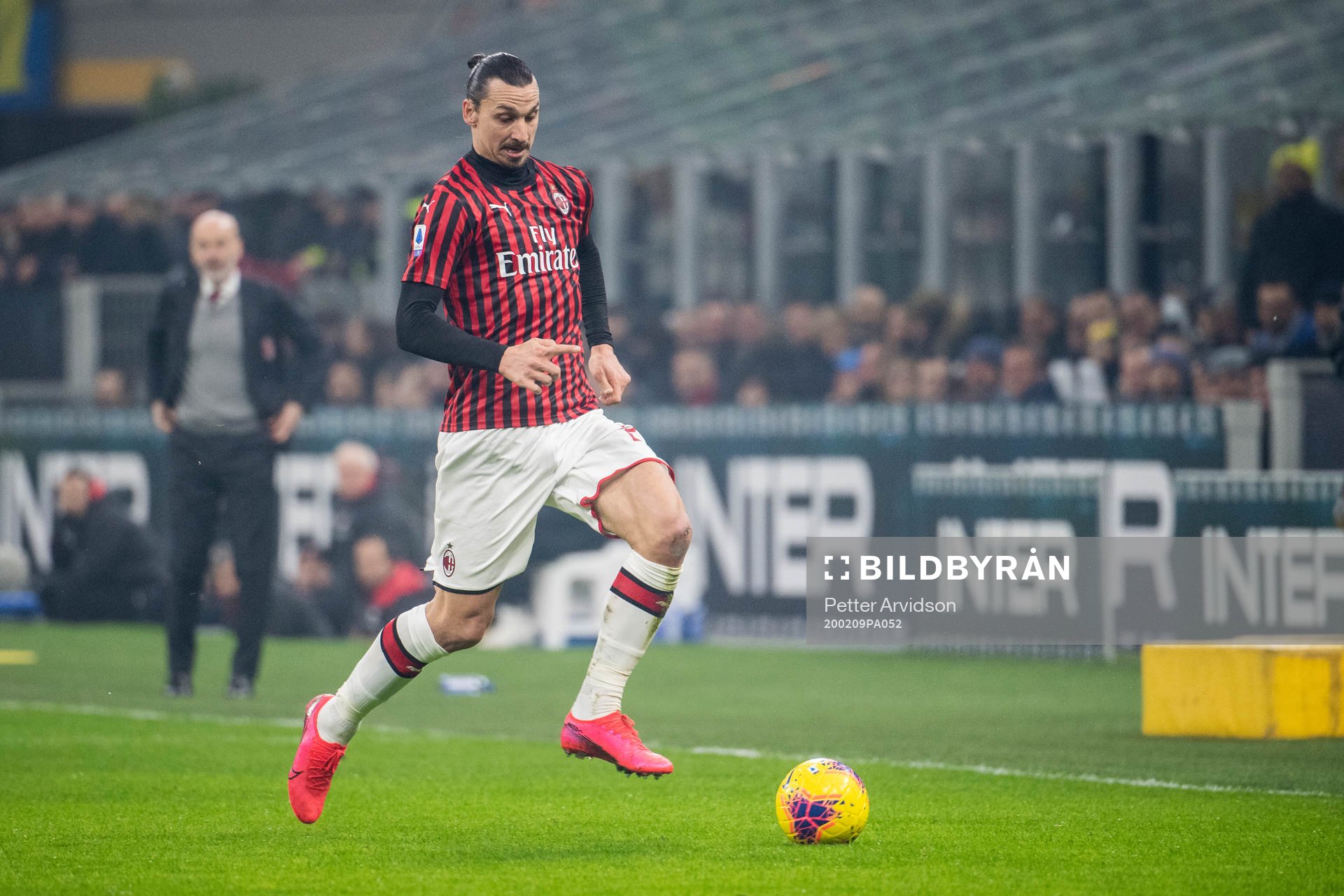 Zlatan Ibrahimovic of Milan