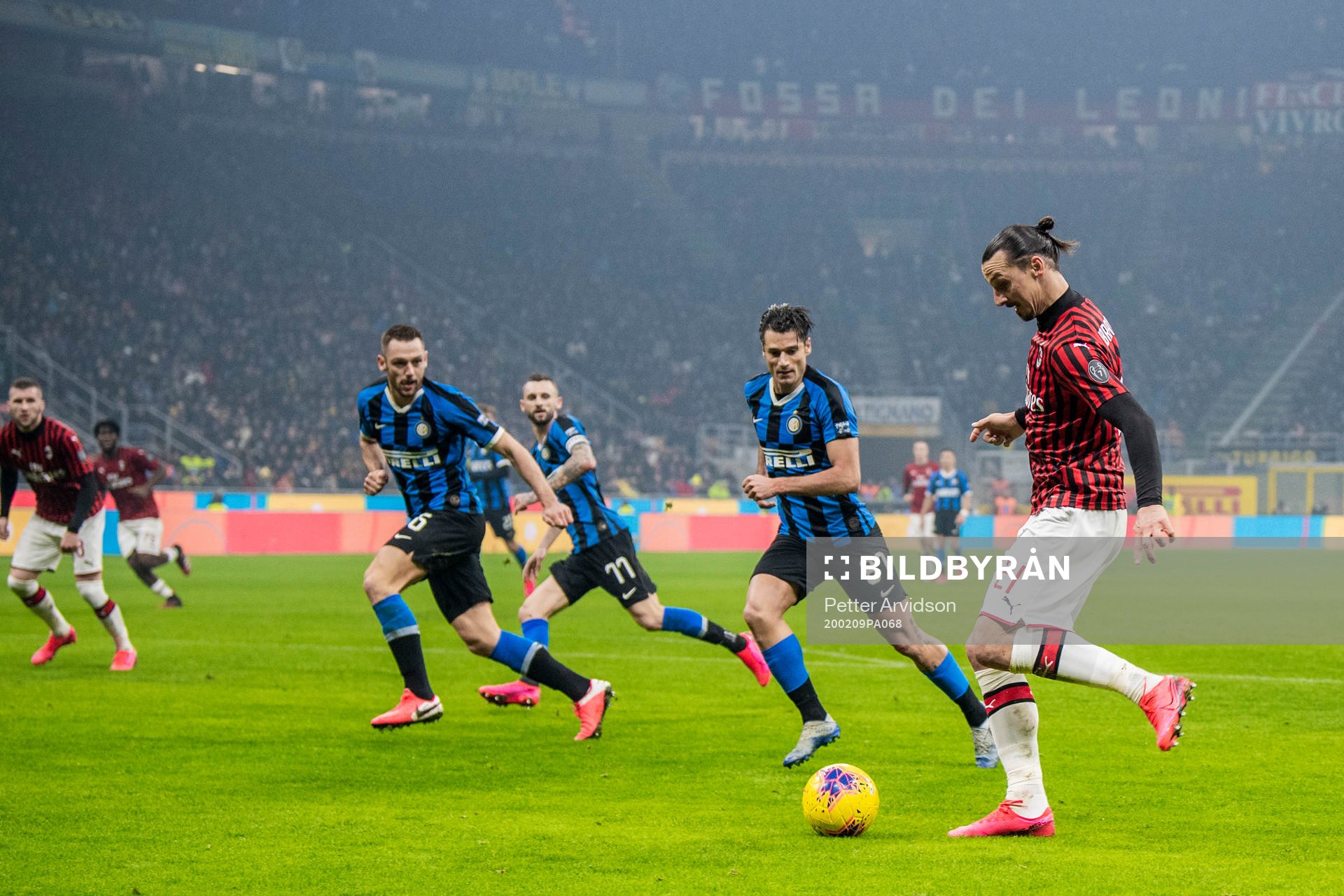 Zlatan Ibrahimovic of Milan