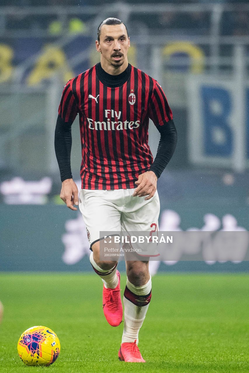 Zlatan Ibrahimovic of Milan