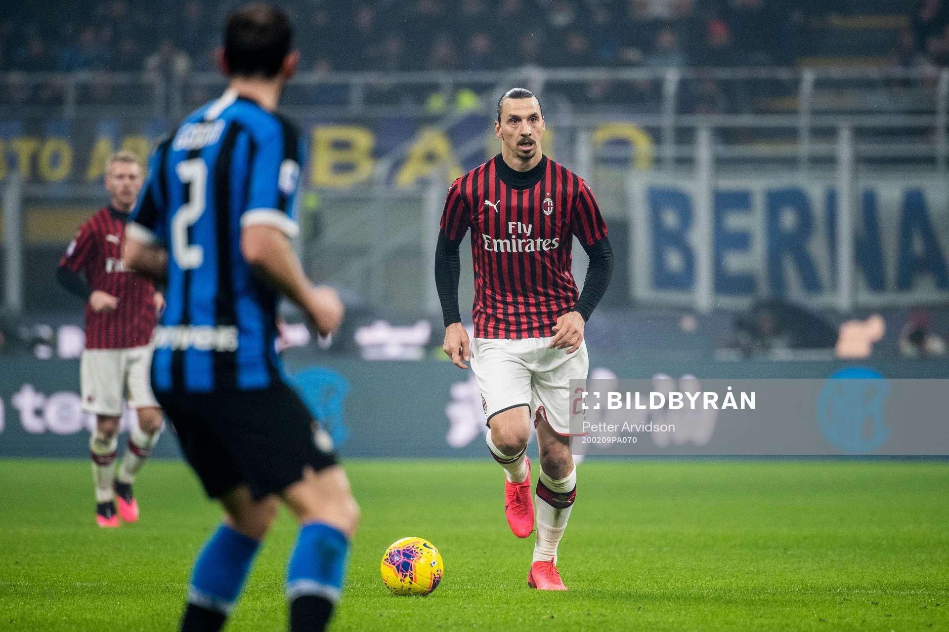 Zlatan Ibrahimovic of Milan