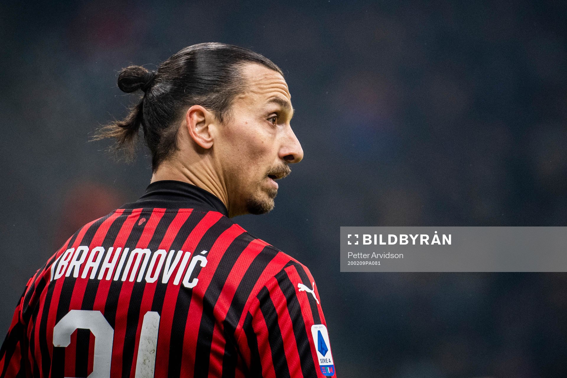 Zlatan Ibrahimovic of Milan