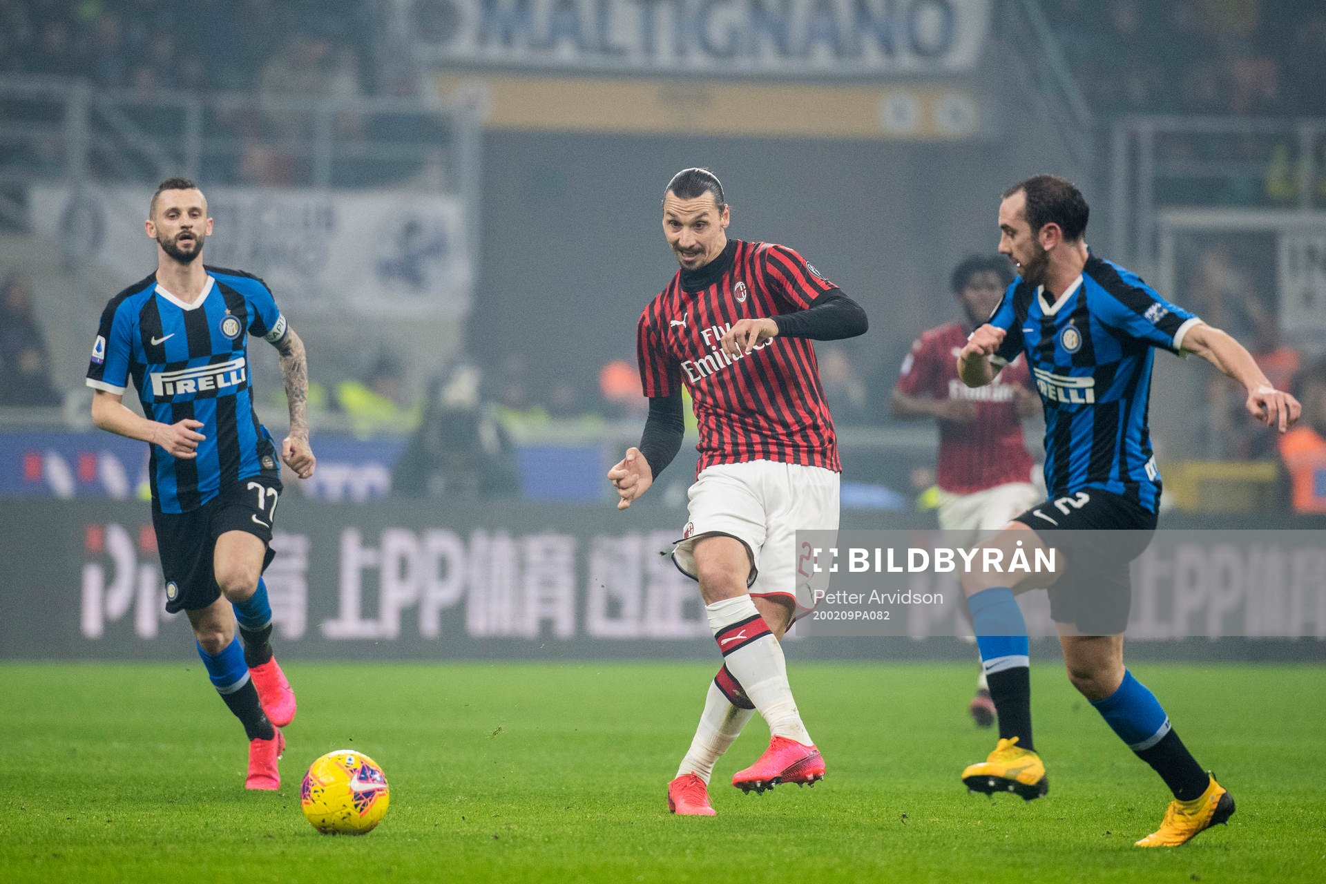 Zlatan Ibrahimovic of Milan